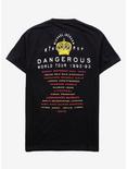 Michael Jackson Dangerous World Tour Girls T-Shirt, BLACK, alternate