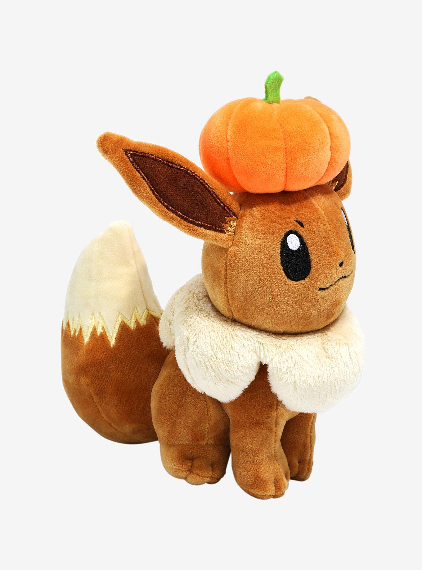 Pok&eacute;mon Eevee with Pumpkin 8 Inch Plush, , alternate