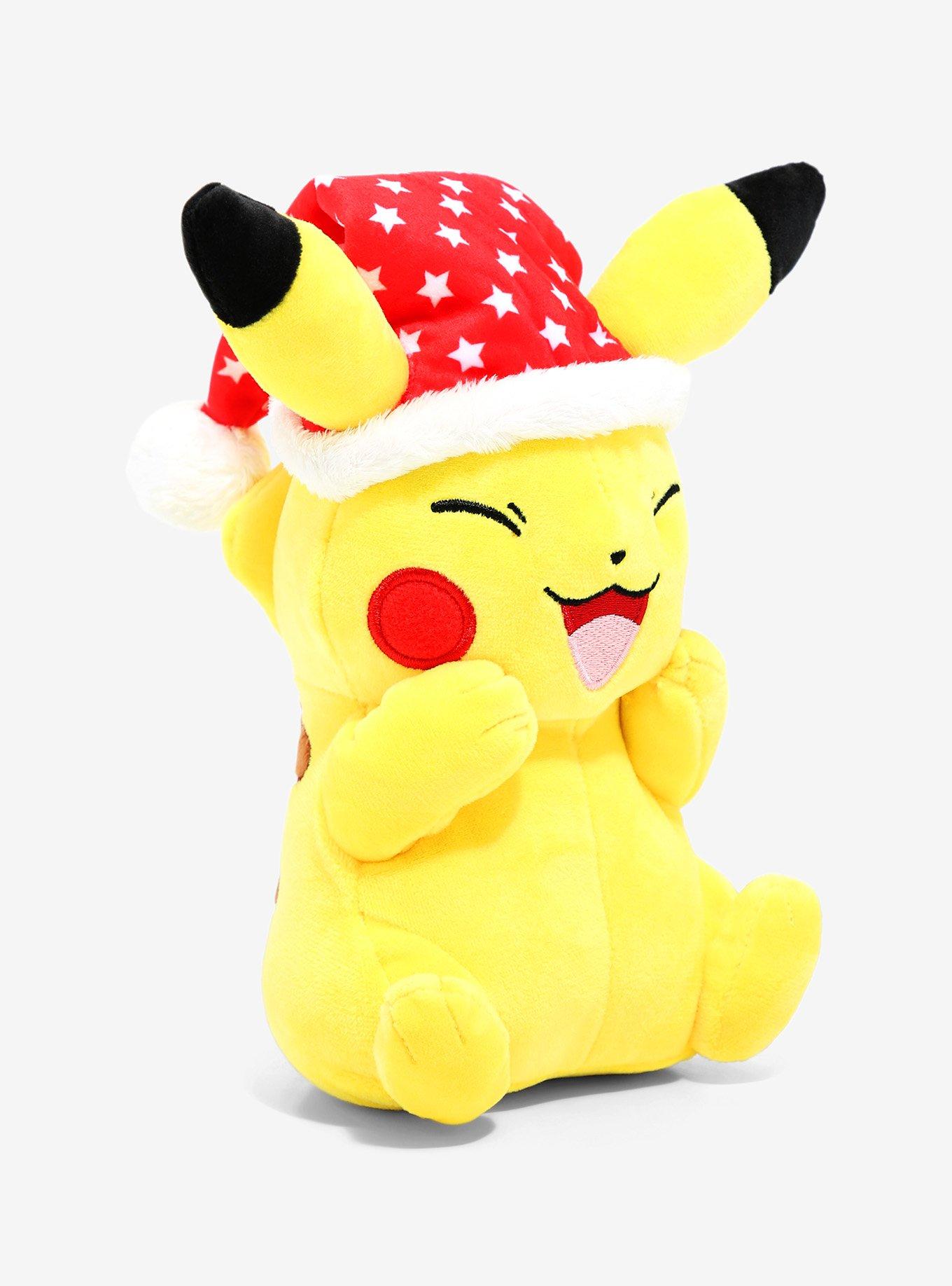 Pok&eacute;mon Pikachu with Santa Hat Holiday 8 Inch Plush, , alternate