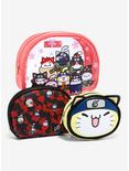Nyaruto Group Cherry Blossom Cosmetic Bag Set - BoxLunch Exclusive, , alternate