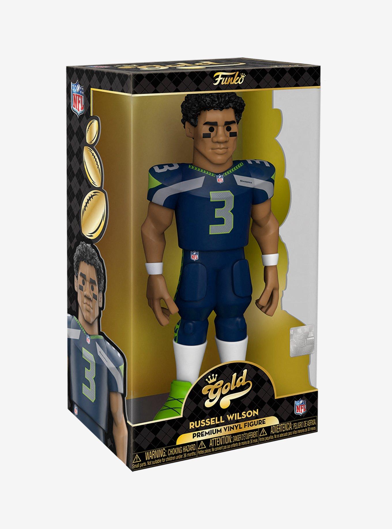 Funko Gold NFL Seattle Seahawks Russell Wilson 12 Inch Premium Vinyl Figure, , alternate