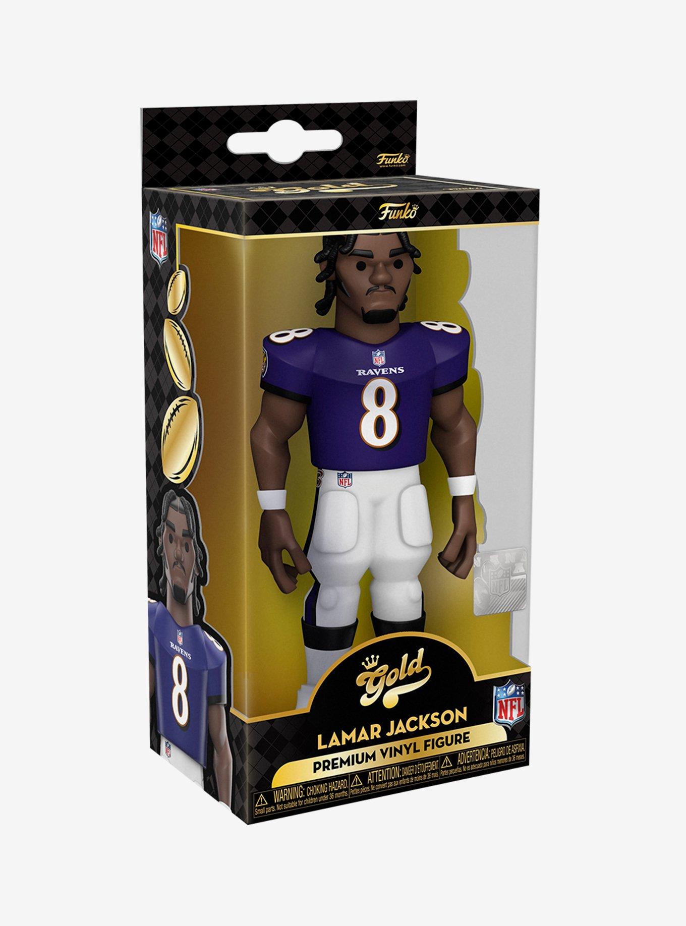 Funko Gold NFL Baltimore Ravens Lamar Jackson Premium Vinyl Figure, , alternate