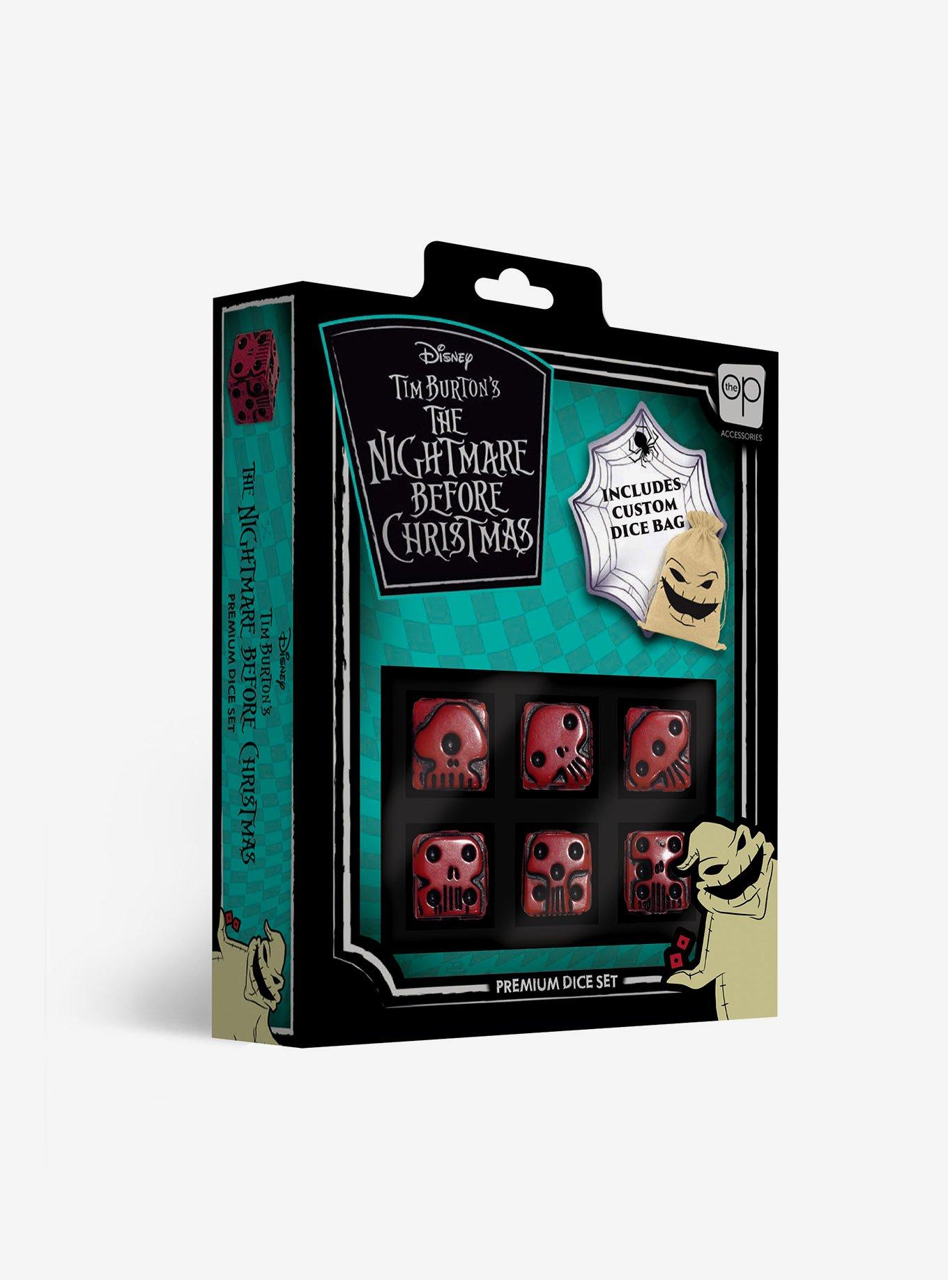 The Nightmare Before Christmas Premium Dice Set Hot Topic Exclusive, , alternate