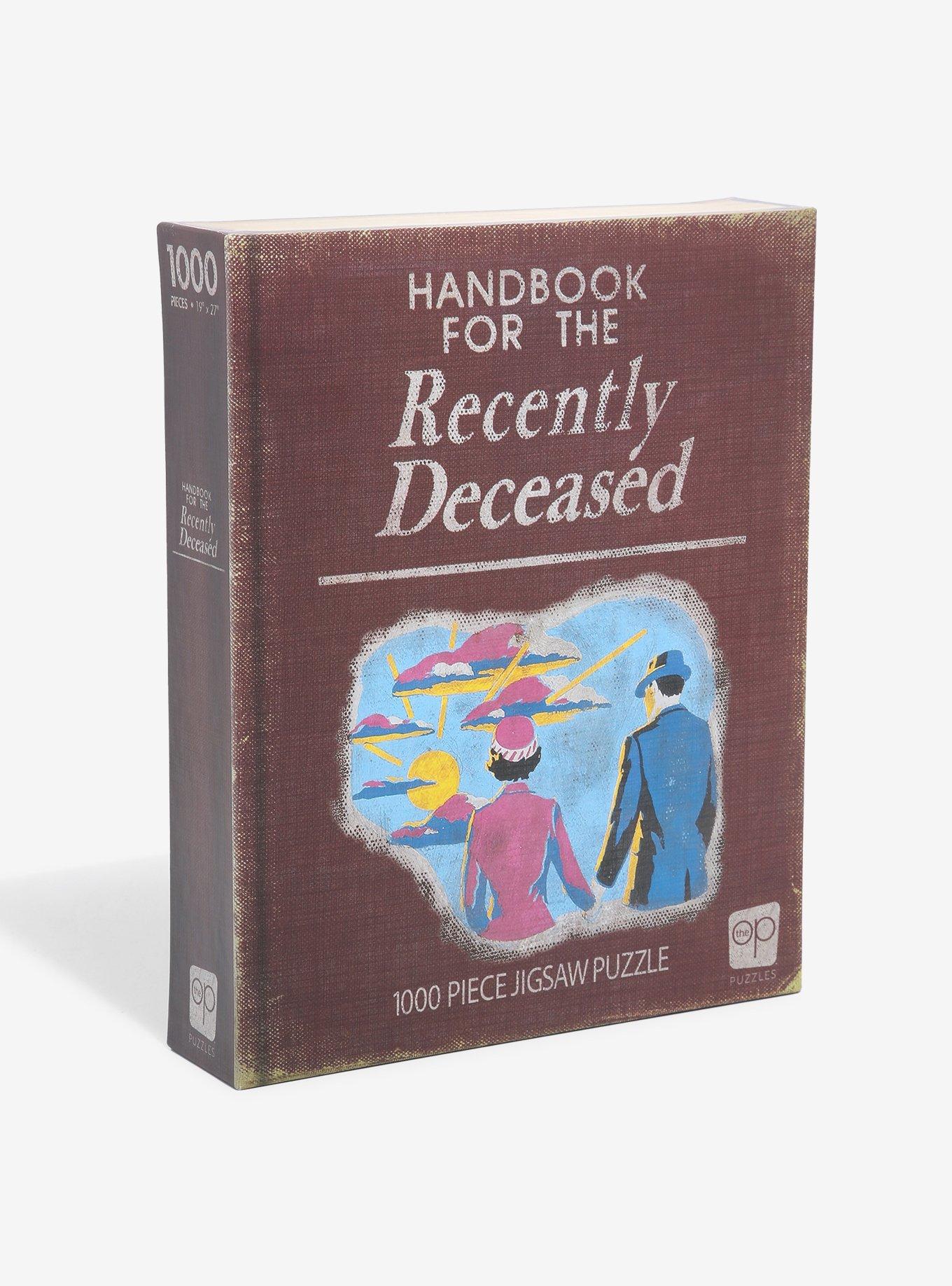 Puzzle 1000 Pezzi USAopoly - Beetlejuice: Handbook For The Recently Deceased - Multicolore, PZ010-740-HT2100-06