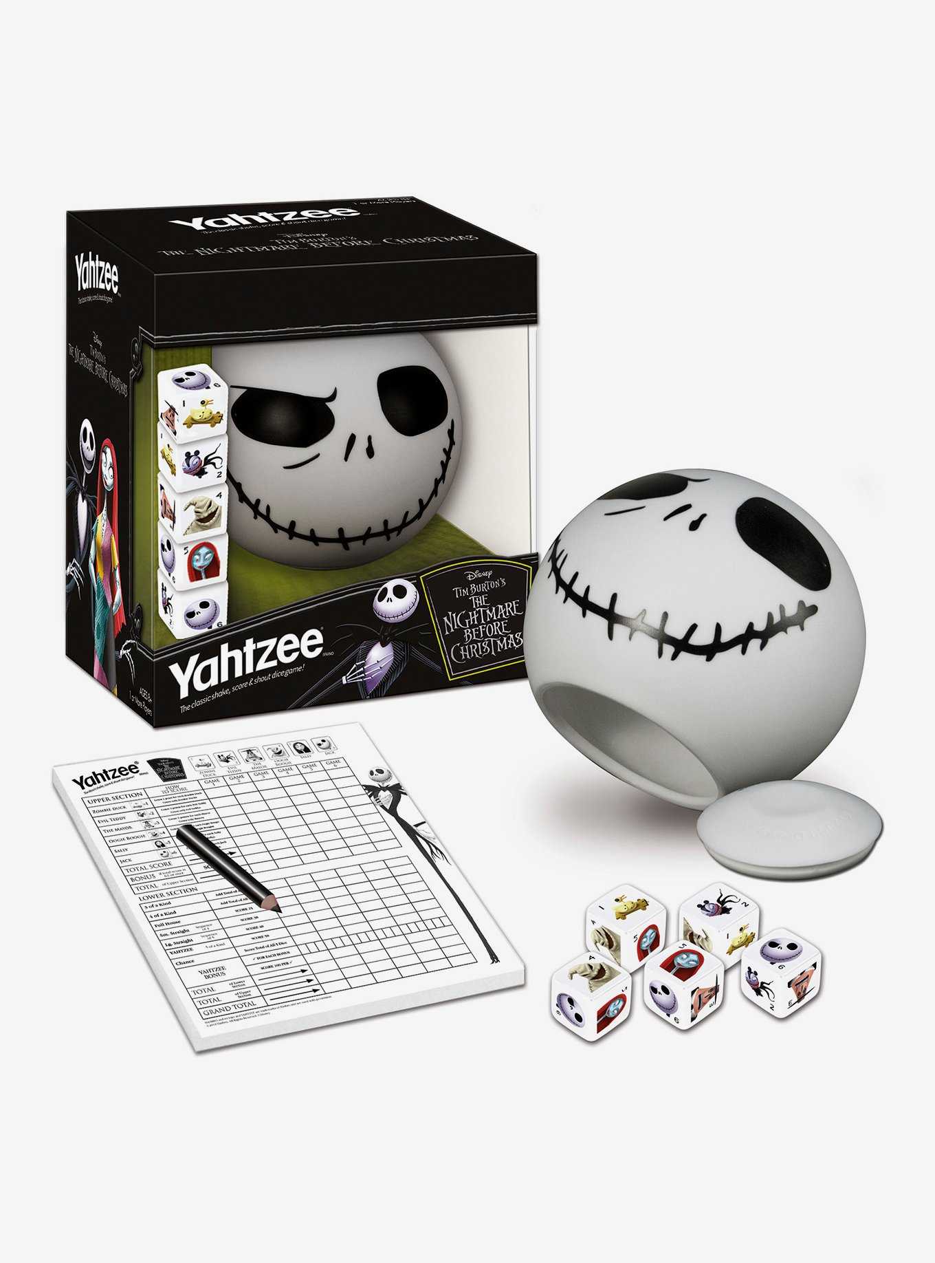 The Nightmare Before Christmas Yahtzee Game, , hi-res