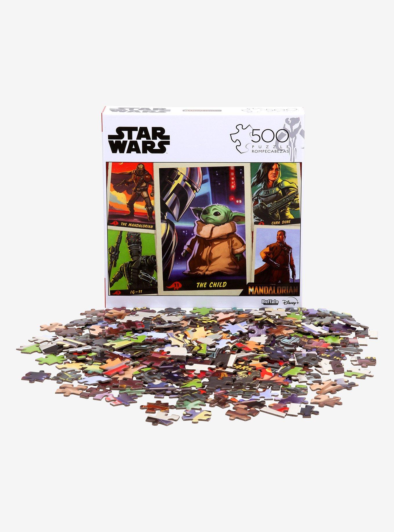 Star Wars The Mandalorian Character Cards 500-Piece Puzzle, , alternate