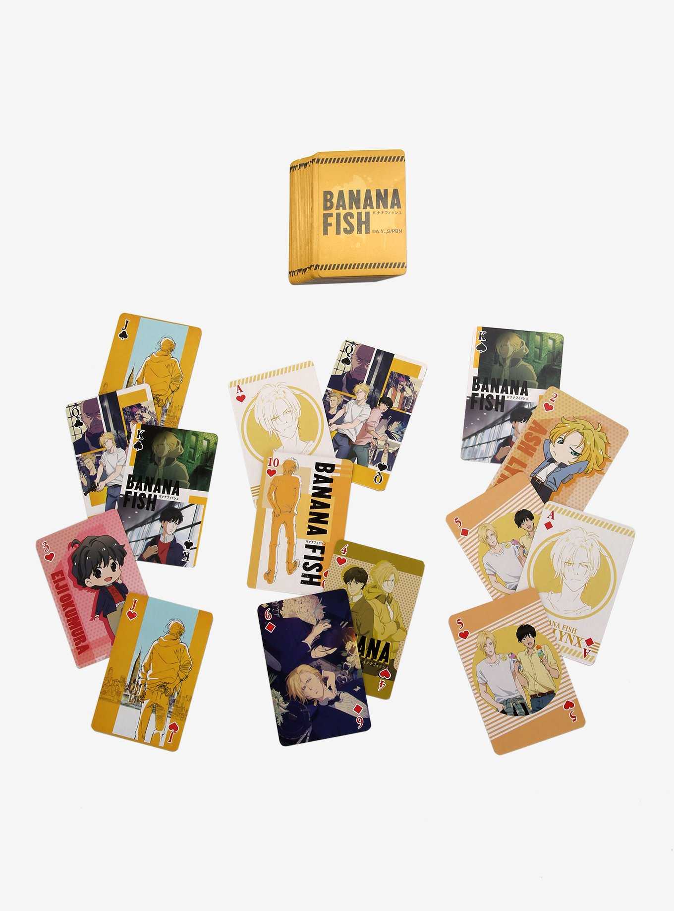 Banana Fish Playing Cards, , hi-res