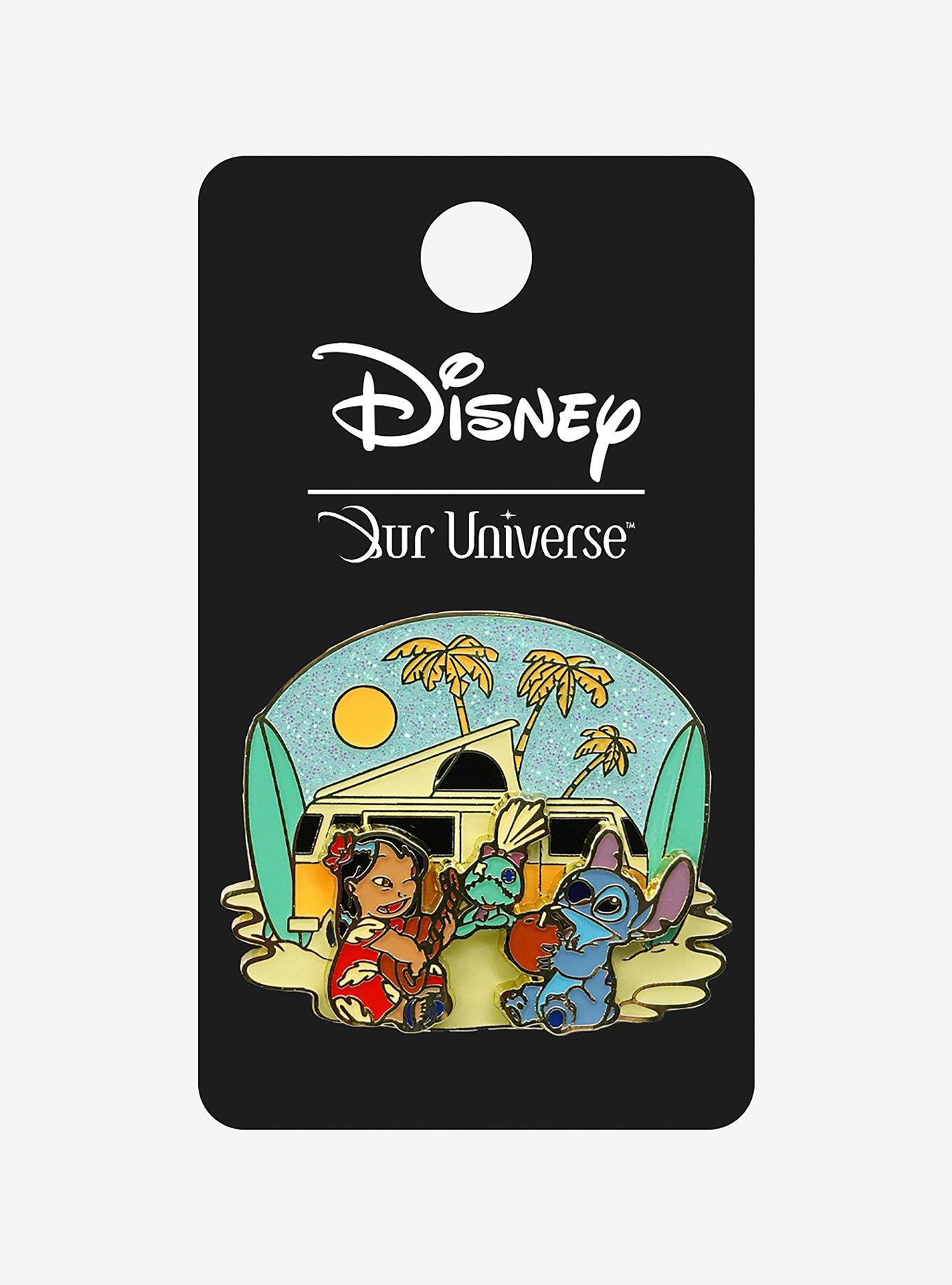 Our Universe Disney Lilo & Stitch Summer Vibes Enamel Pin - BoxLunch Exclusive, , alternate
