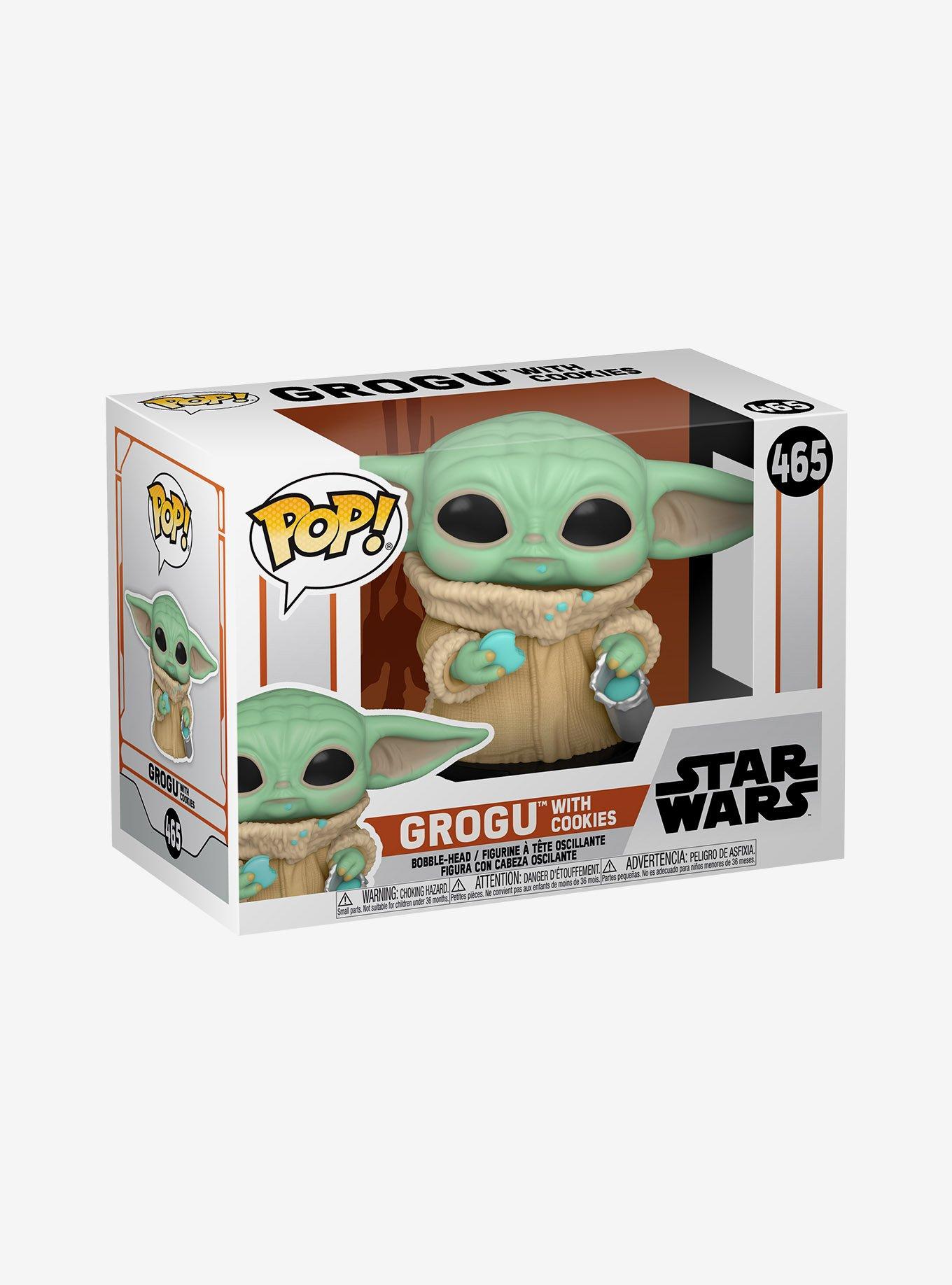 Funko Pop! Star Wars Grogu with Cookies Vinyl Bobble-Head, , alternate