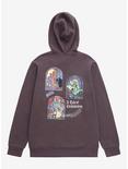 Disney Beauty and the Beast Break the Spell Stained Glass Hoodie - BoxLunch Exclusive, CHARCOAL, alternate