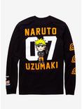 tokidoki x Naruto Shippuden Naruto Long Sleeve T-Shirt - BoxLunch Exclusive, BLACK, alternate