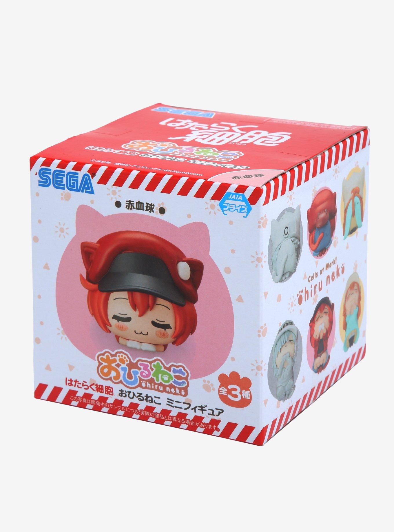 Cells at Work! Ohiruneko Mini Prize Red Blood Cell Figure, , alternate