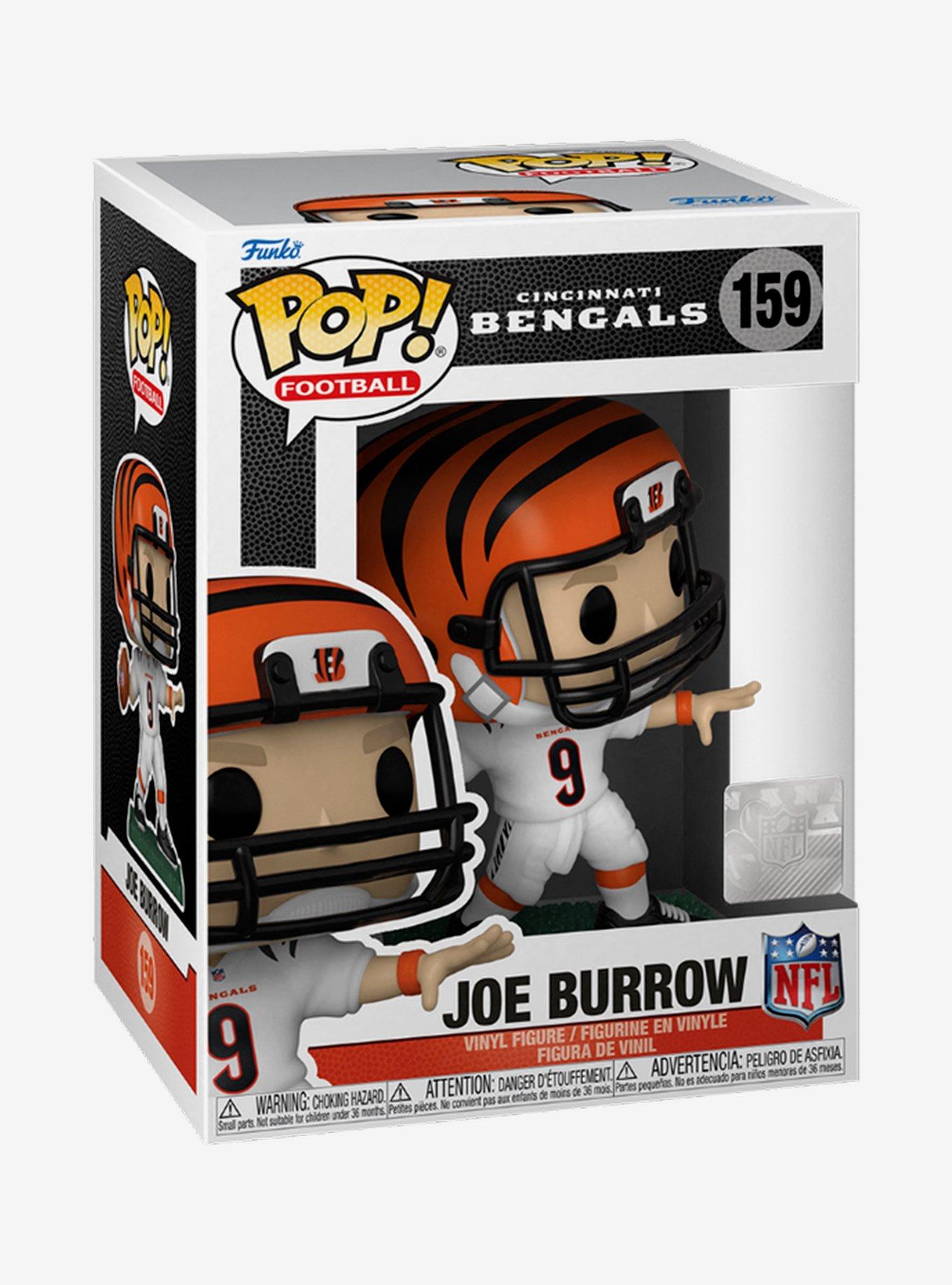 Funko Pop! Football Cincinnati Bengals Joe Burrow Vinyl Figure, , alternate