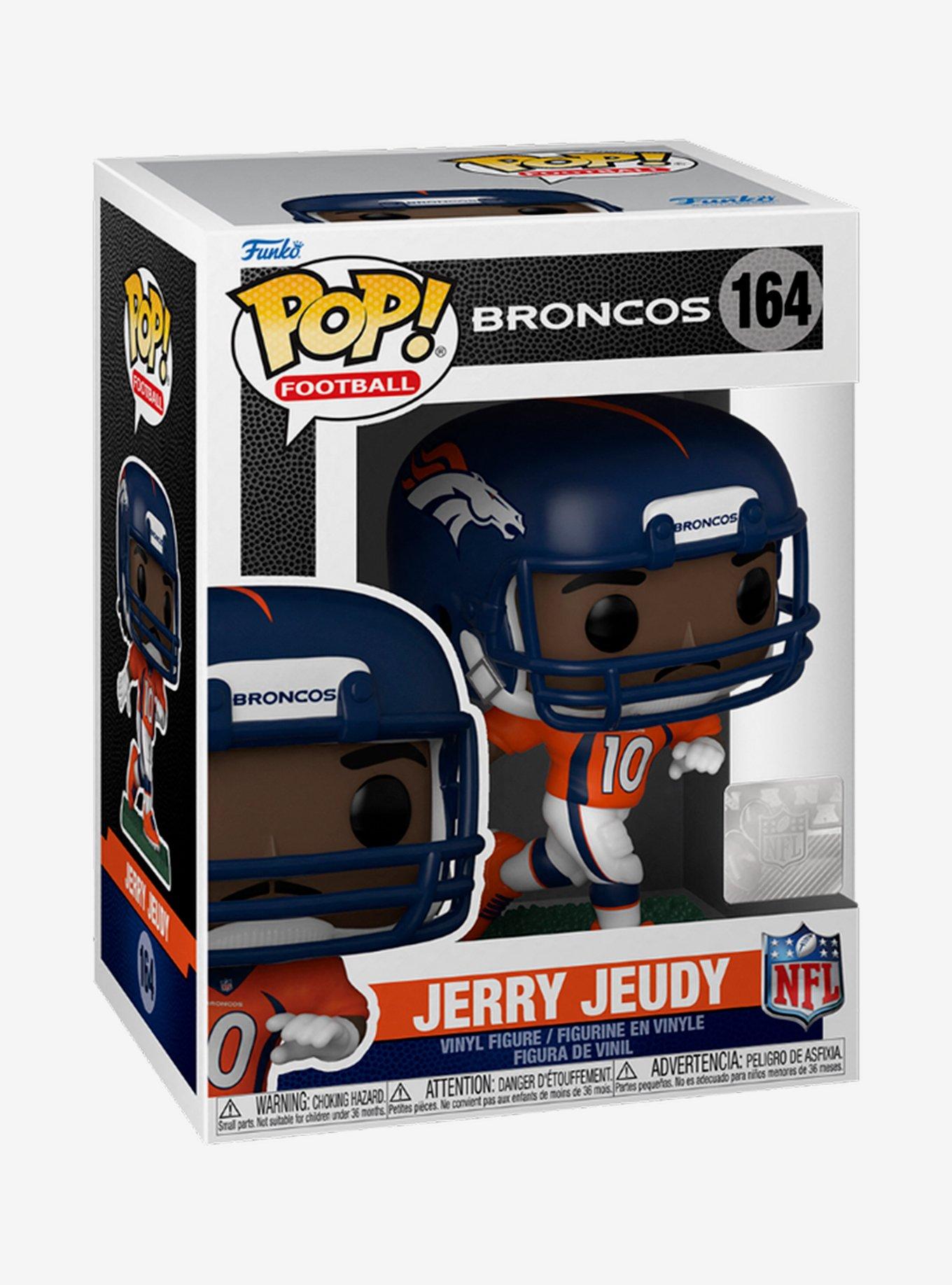 Funko Pop! Football NFL Denver Broncos Jerry Jeudy Vinyl Figure, , alternate