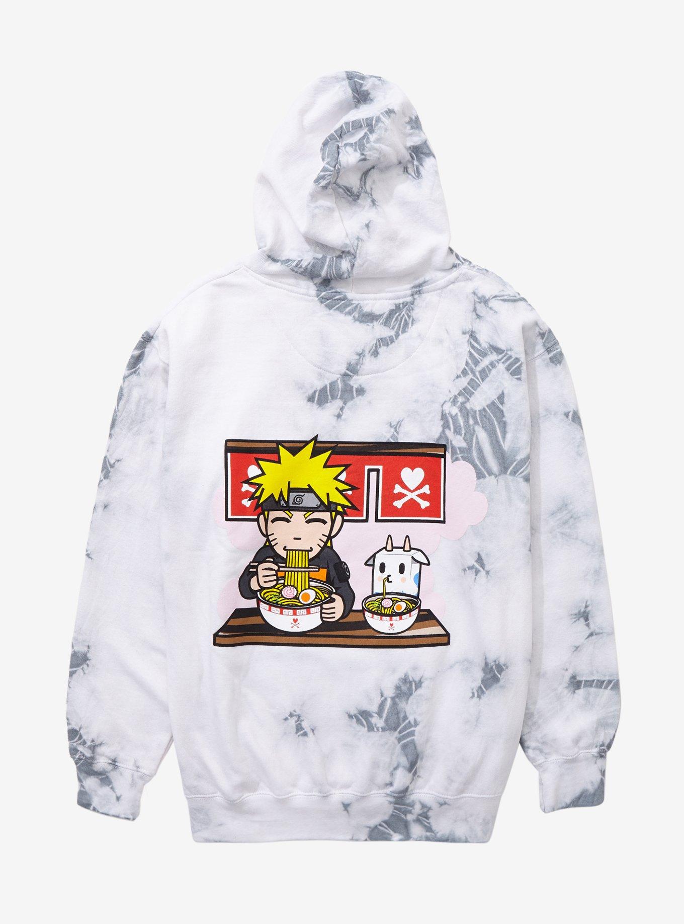 tokidoki x Naruto Shippuden Women's Tie-Dye Ramen Hoodie, TIE DYE, alternate