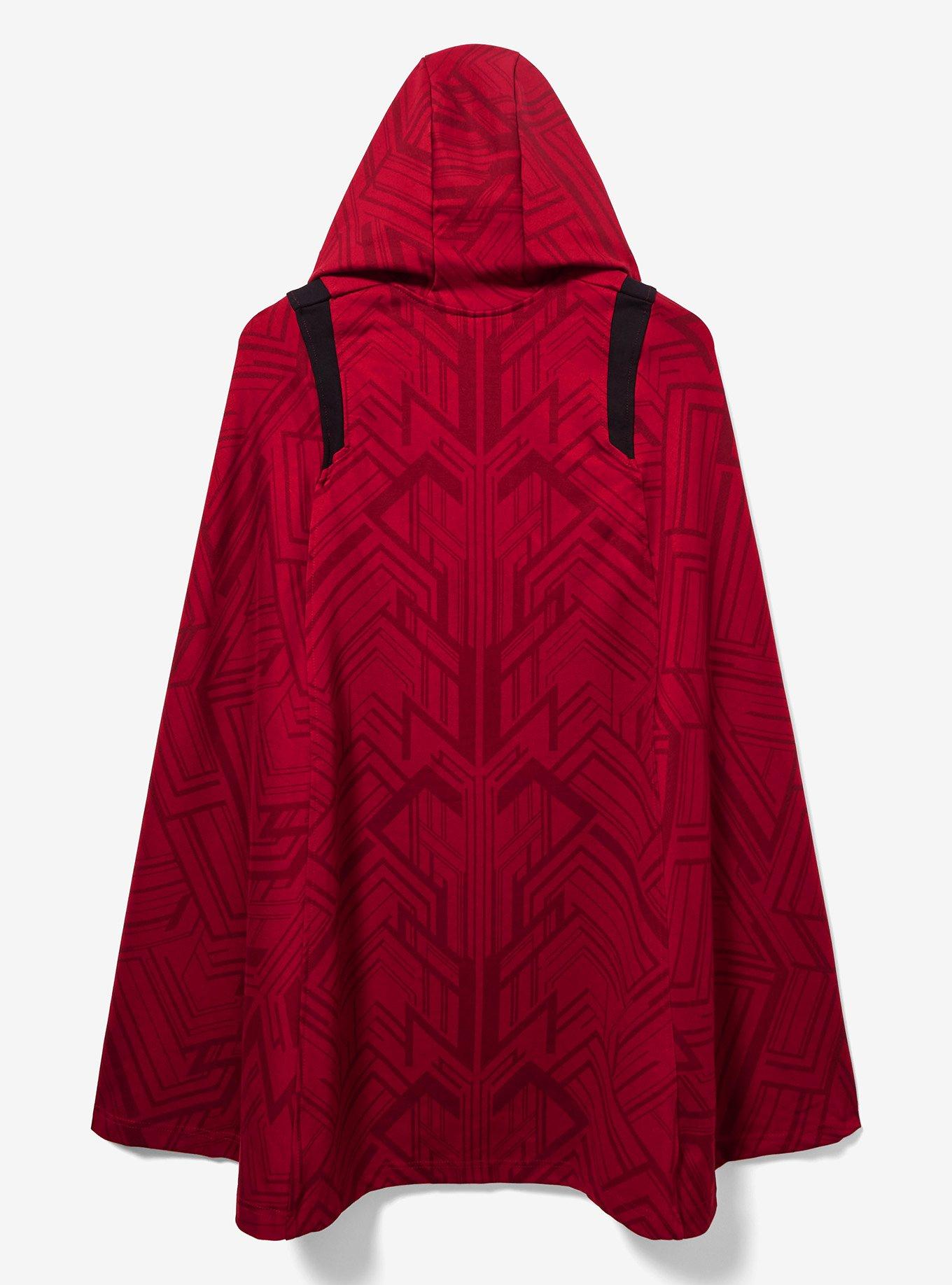 Her Universe Marvel WandaVision Scarlet Witch Replica Plus Size Cape &mdash; BoxLunch Exclusive, DARK RED, alternate