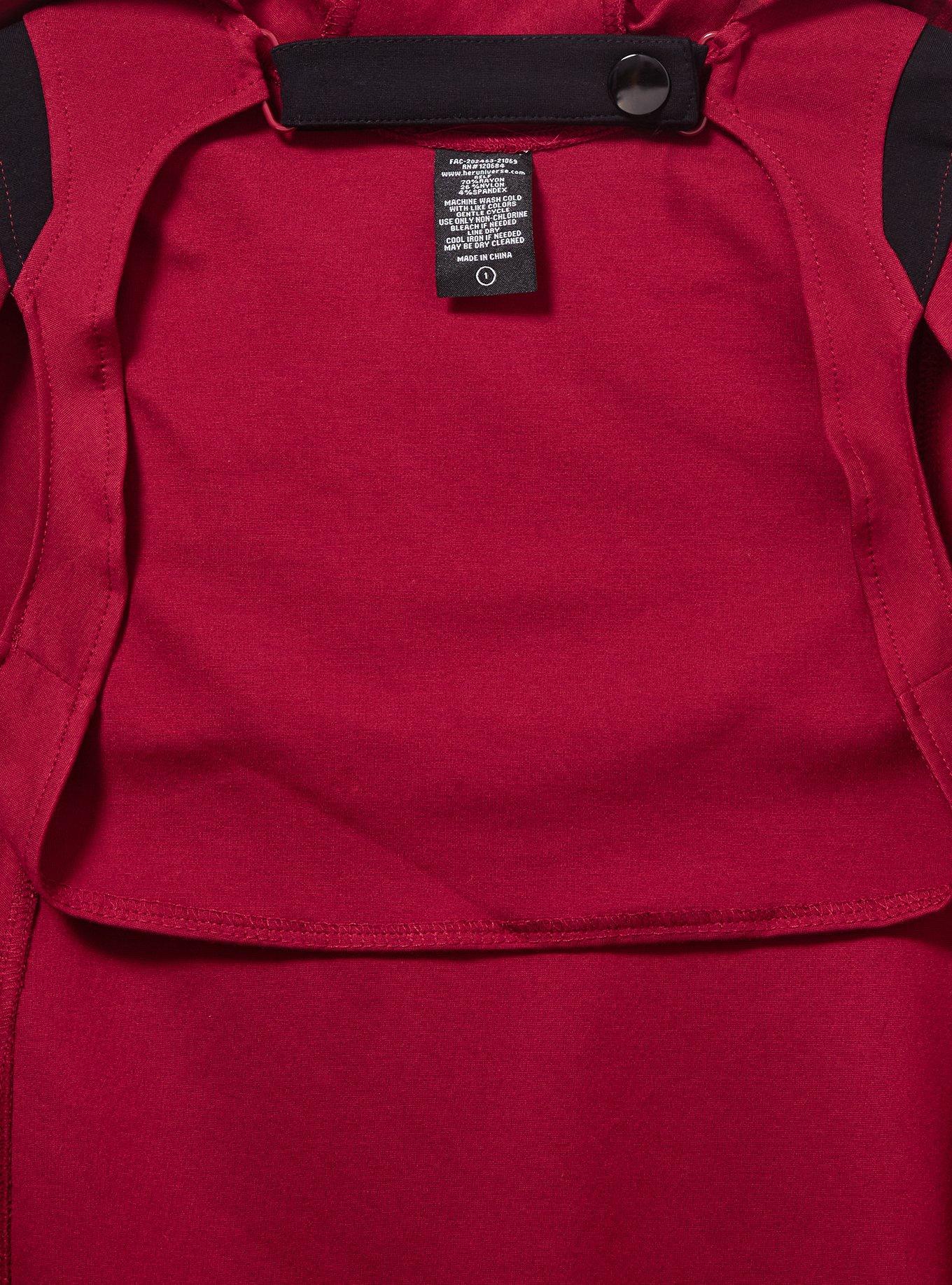 Her Universe Marvel WandaVision Scarlet Witch Replica Plus Size Cape &mdash; BoxLunch Exclusive, DARK RED, alternate