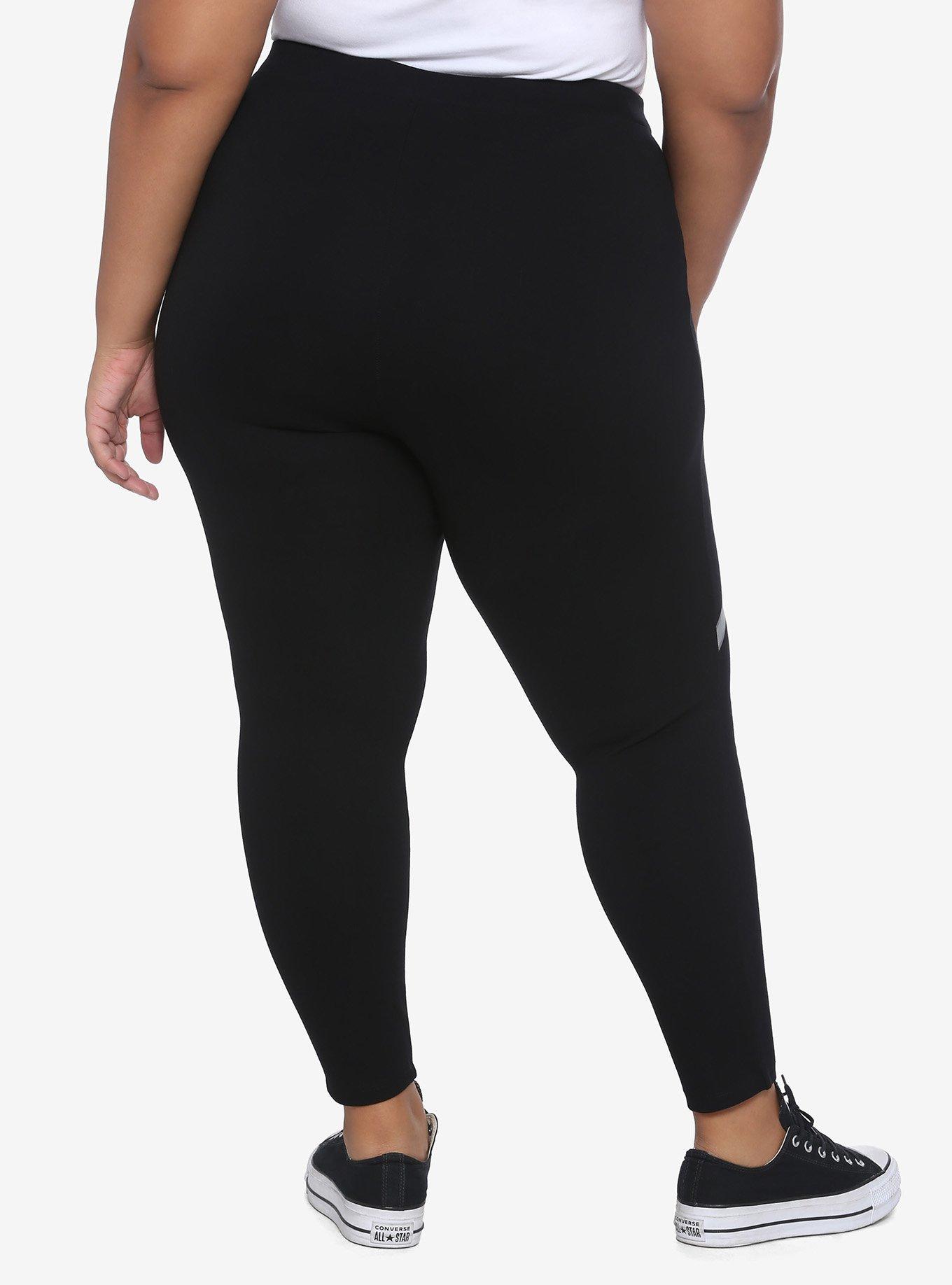 Her Universe Marvel WandaVision Scarlet Witch Replica Plus Size Leggings, BLACK, alternate