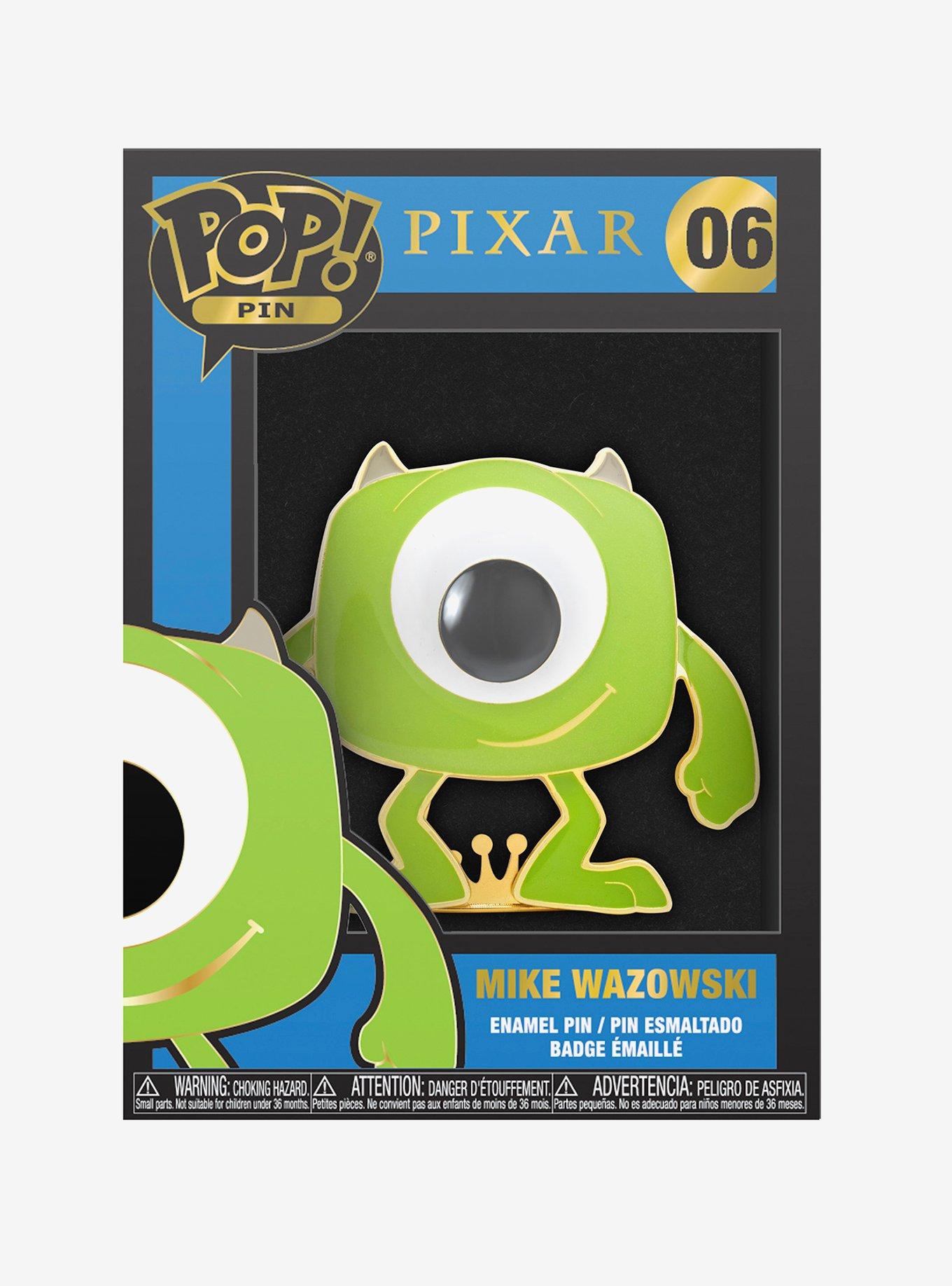 Funko Pop! Disney Pixar Monsters, Inc. Mike Wazowski Large Enamel Pin, , alternate