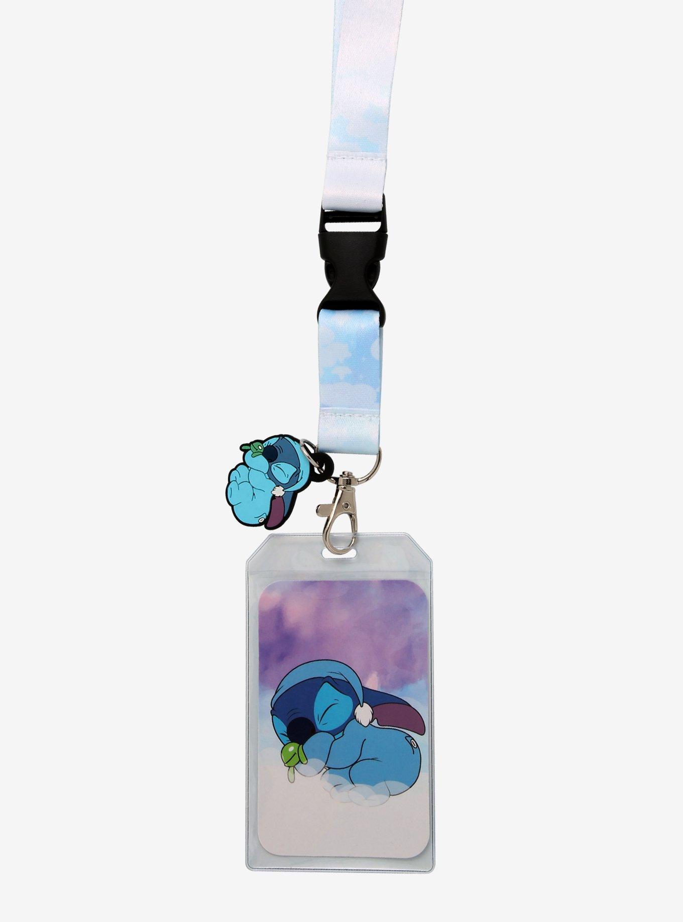 Loungefly Disney Lilo & Stitch Clouds Sleepy Stitch Lanyard, , alternate
