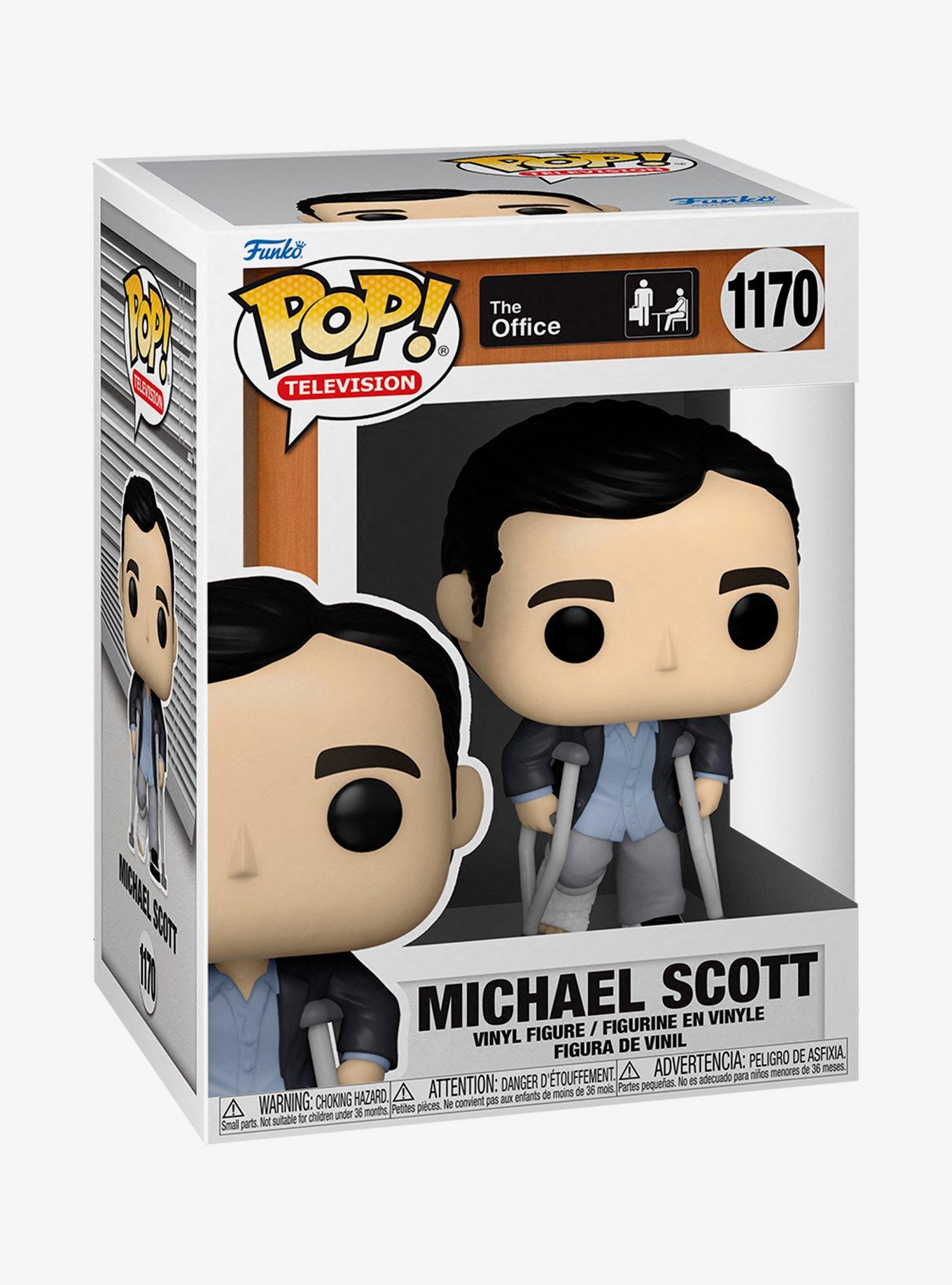 Funko Pop! Television The Office Michael Scott (with Crutches) Vinyl Figure, , alternate