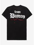The Vampire Diaries Damon Boyfriend Fit Girls T-Shirt, MULTI, alternate