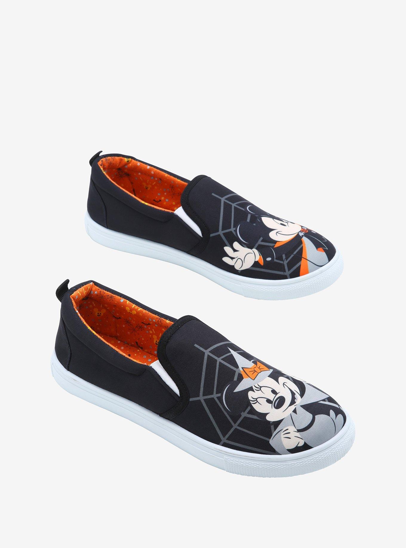Disney Mickey Mouse & Minnie Mouse Slip-On Sneakers, MULTI, alternate