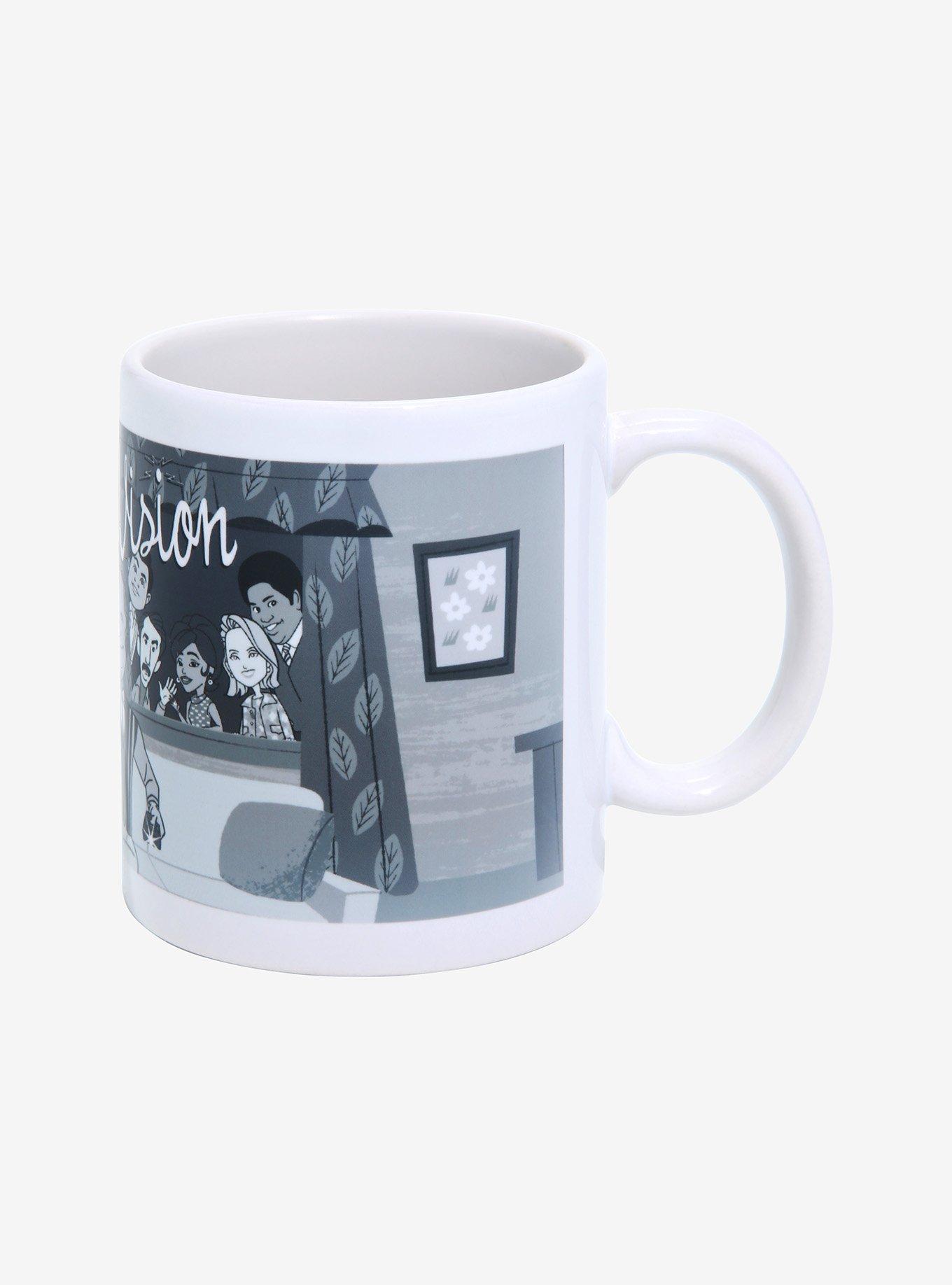 Marvel WandaVision Black & White Sitcom Mug - BoxLunch Exclusive, , alternate