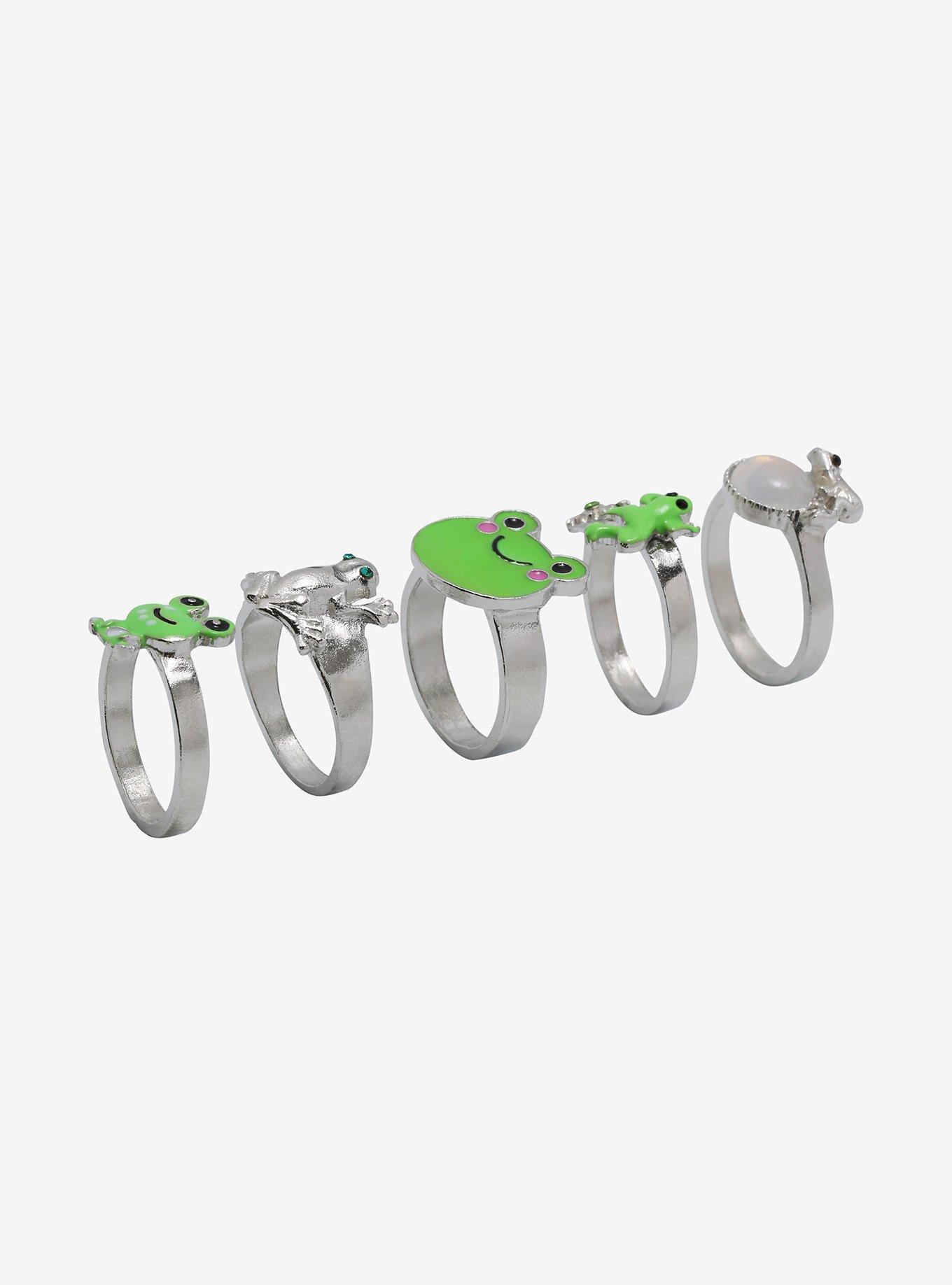 Frog Ring Set, , alternate