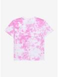 Sailor Moon Pink Tie-Dye Girls Crop T-Shirt, MULTI, alternate