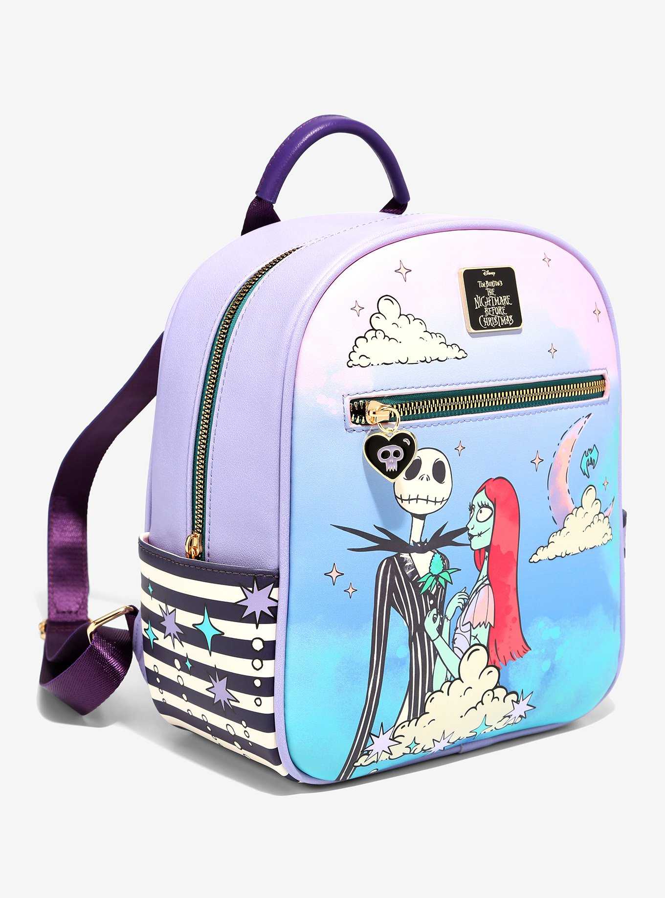 Disney The Nightmare Before Christmas Jack & Sally Mystical Mini Backpack - BoxLunch Exclusive, , hi-res