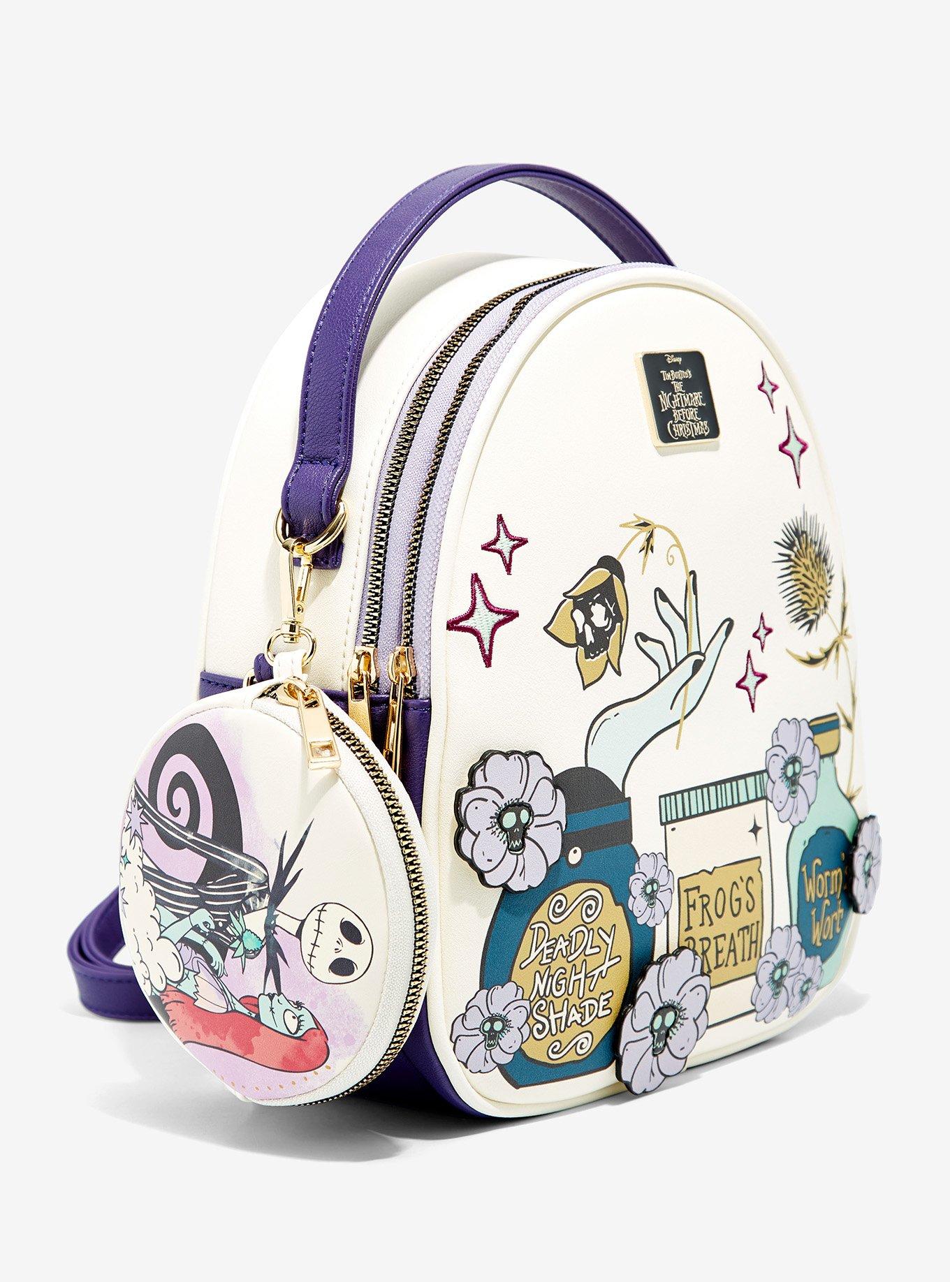 The Nightmare Before Christmas Sally's Poison Jars Mini Backpack & outlet Wallet