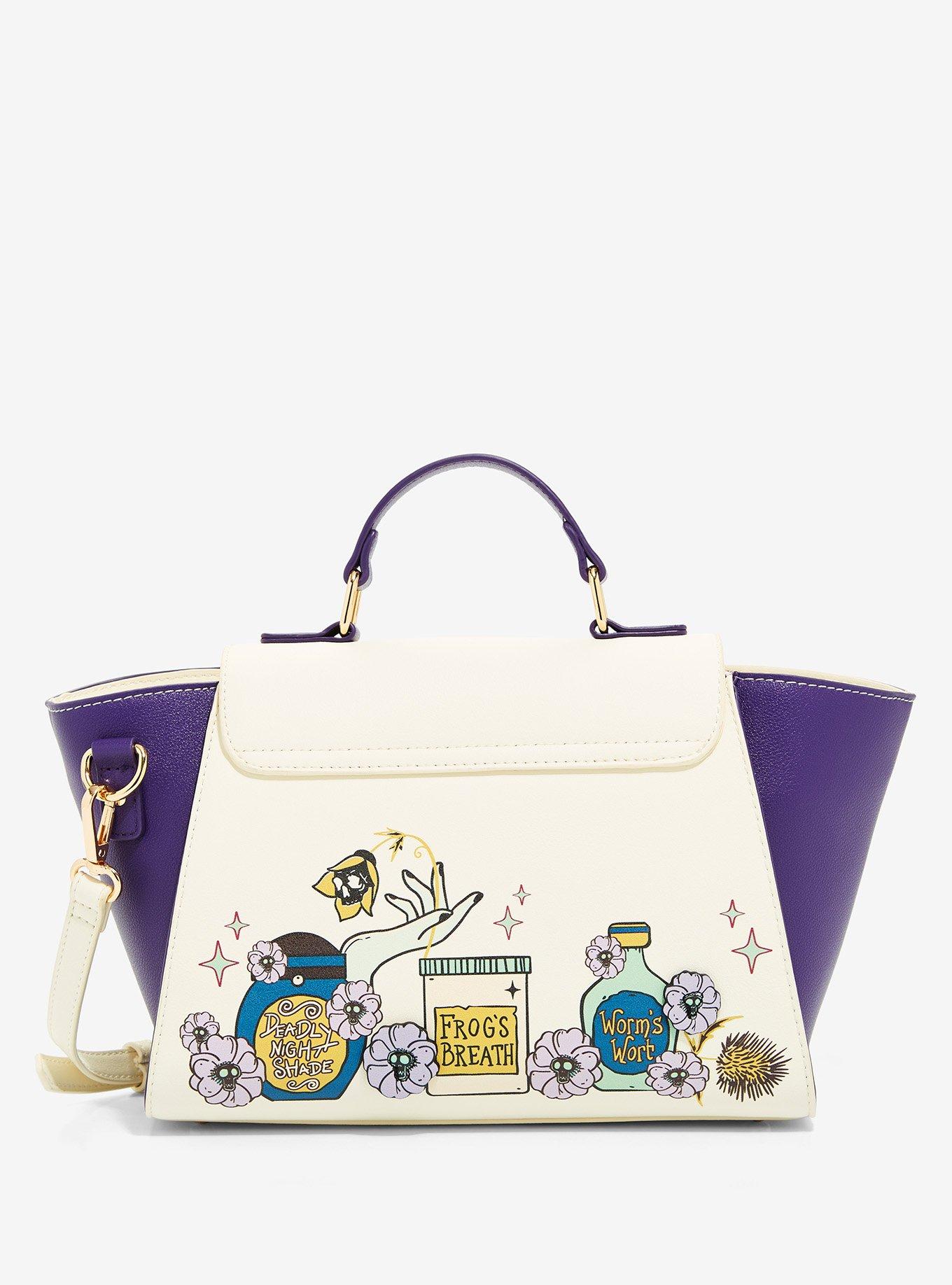 Disney The Nightmare Before Christmas Sally & Poison Jars Handbag - BoxLunch Exclusive, , alternate