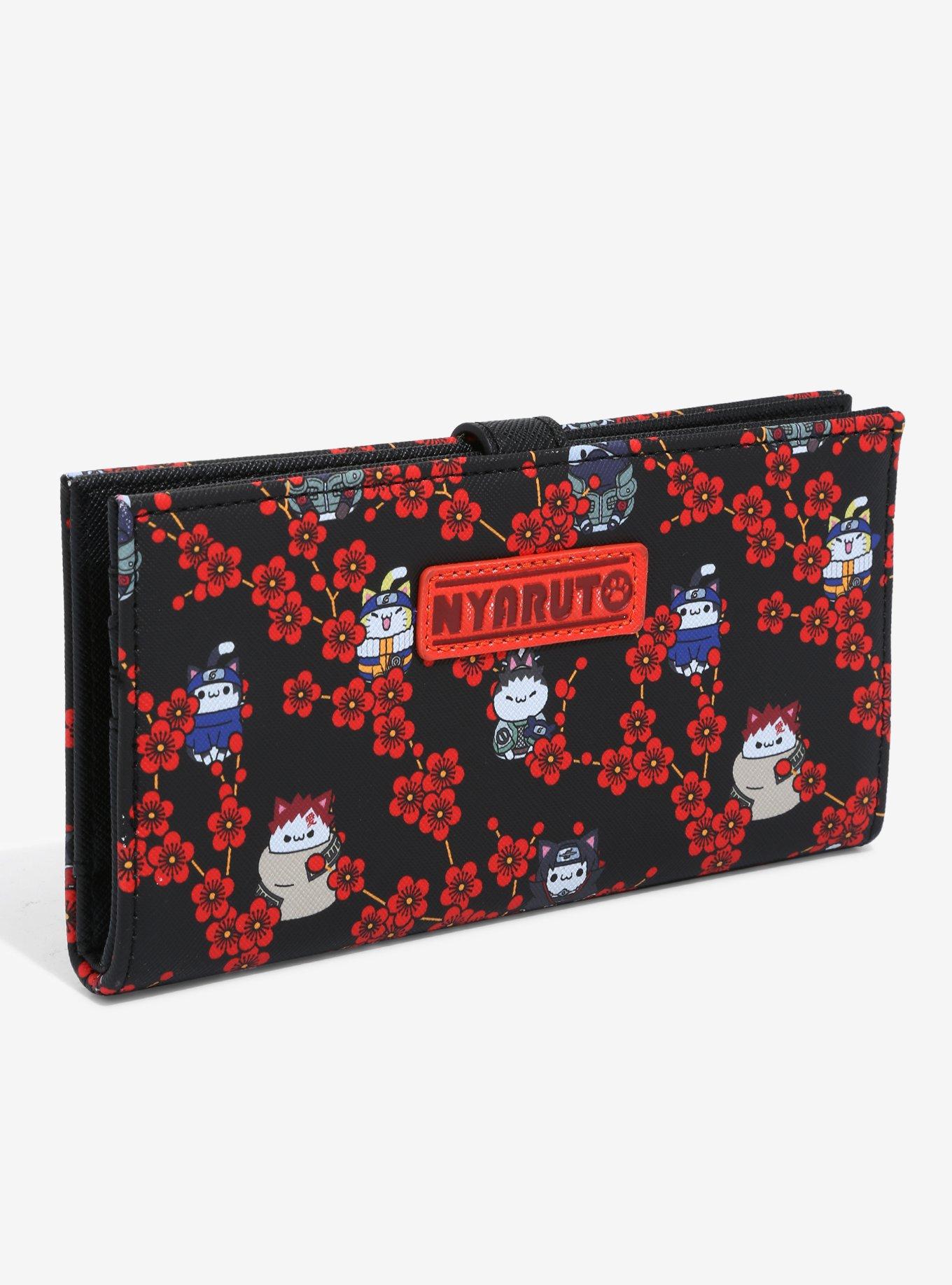 Nyaruto Group Cherry Blossoms Wallet - BoxLunch Exclusive, , alternate