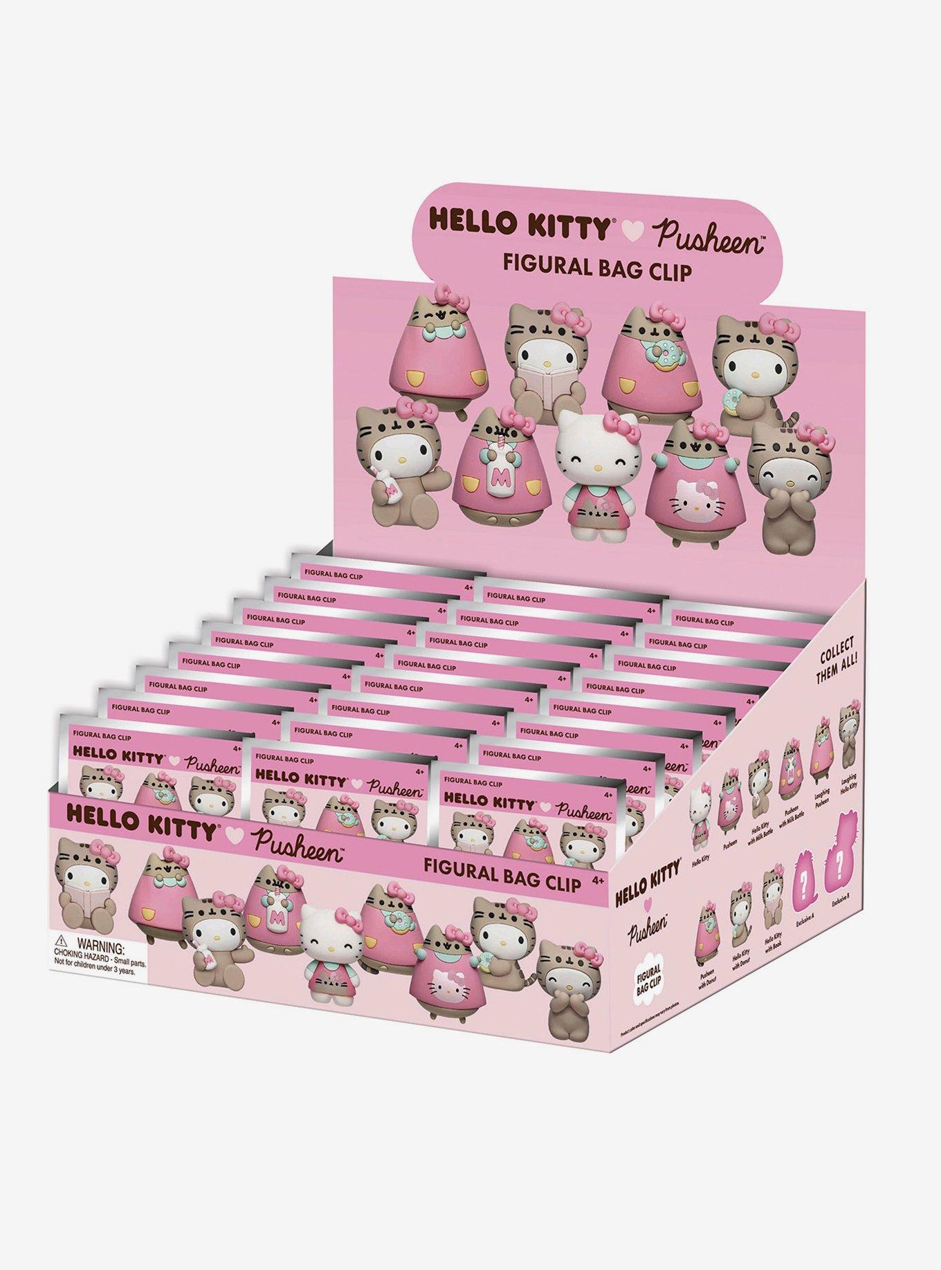 Hello Kitty X Pusheen Blind Bag Figural Clip, , alternate