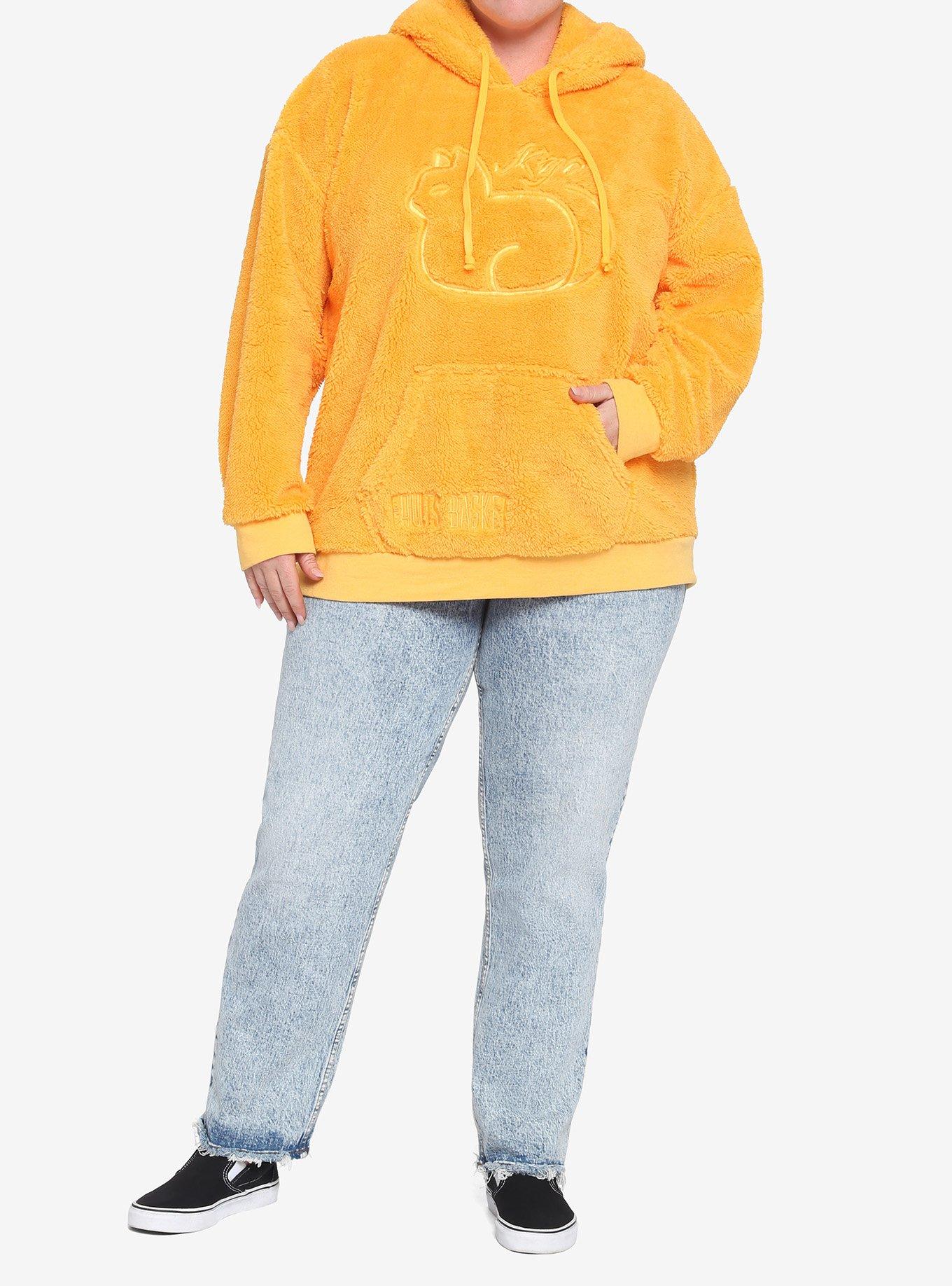 Fruits Basket Kyo Cat Sherpa Girls Hoodie Plus Size, MULTI, alternate