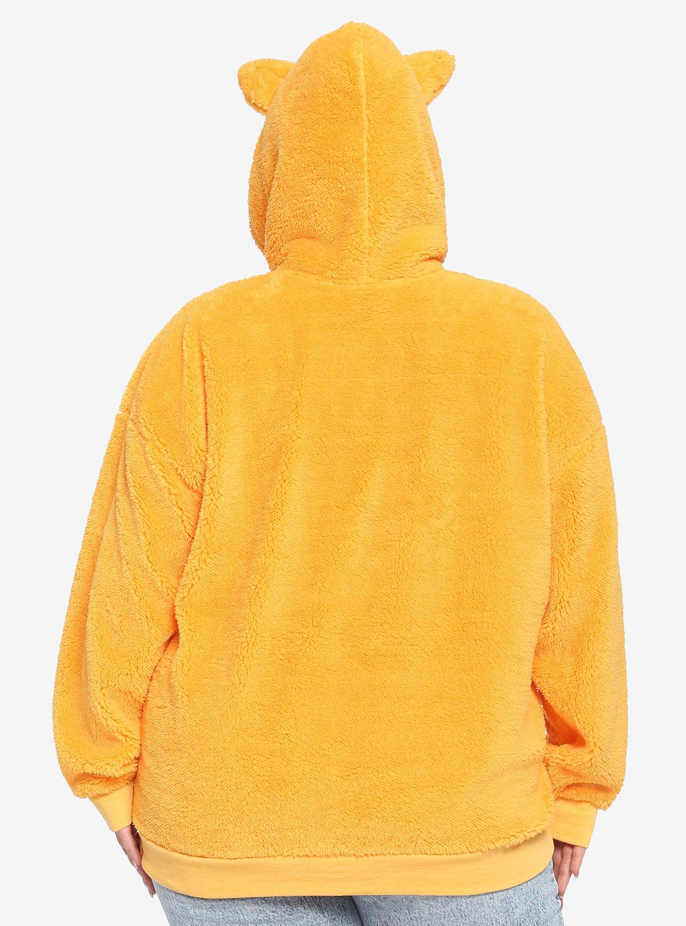 Fruits Basket Kyo Cat Sherpa Girls Hoodie Plus Size, MULTI, alternate