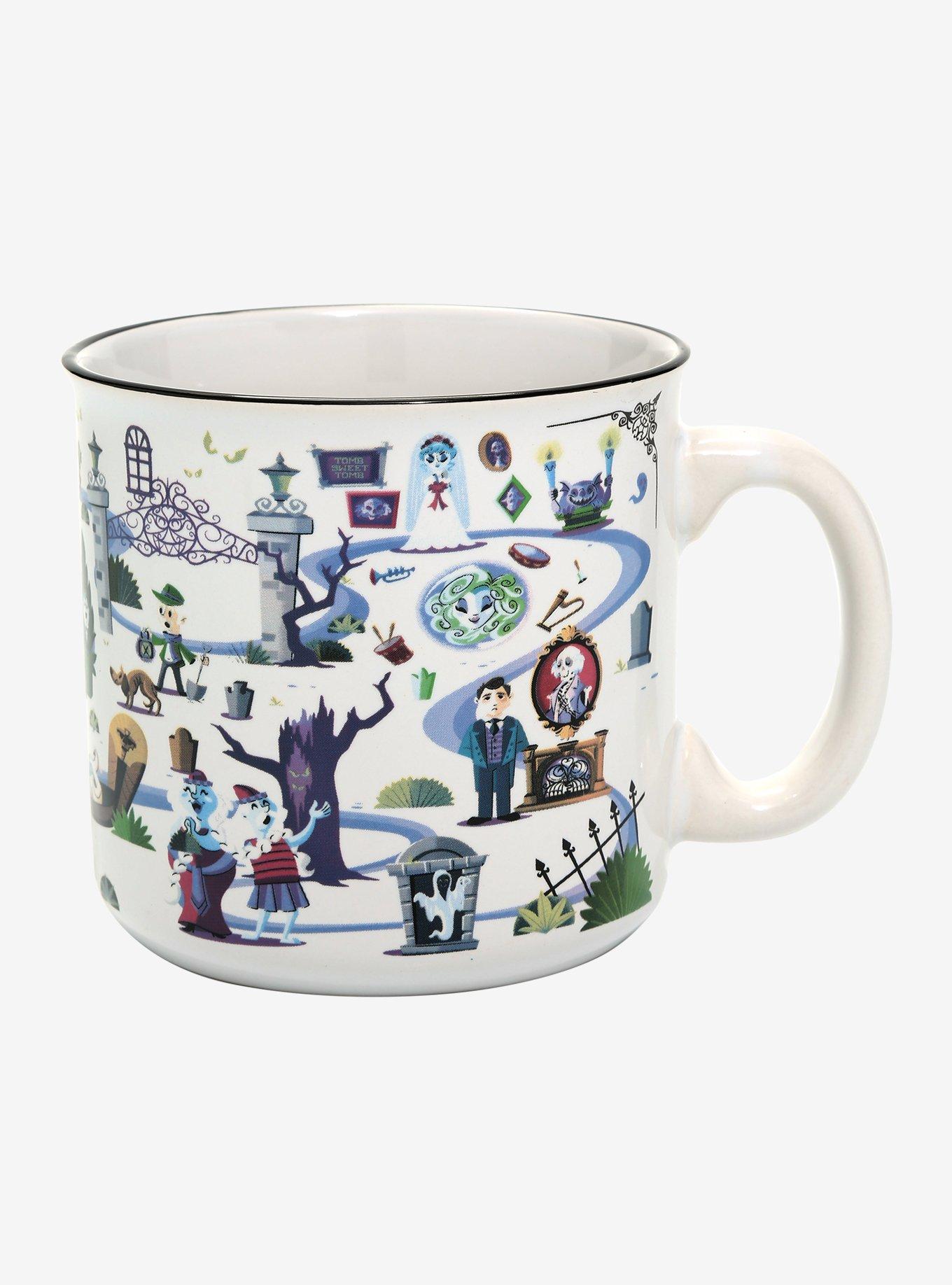 Disney Haunted Mansion Courtyard Camper Mug, , alternate