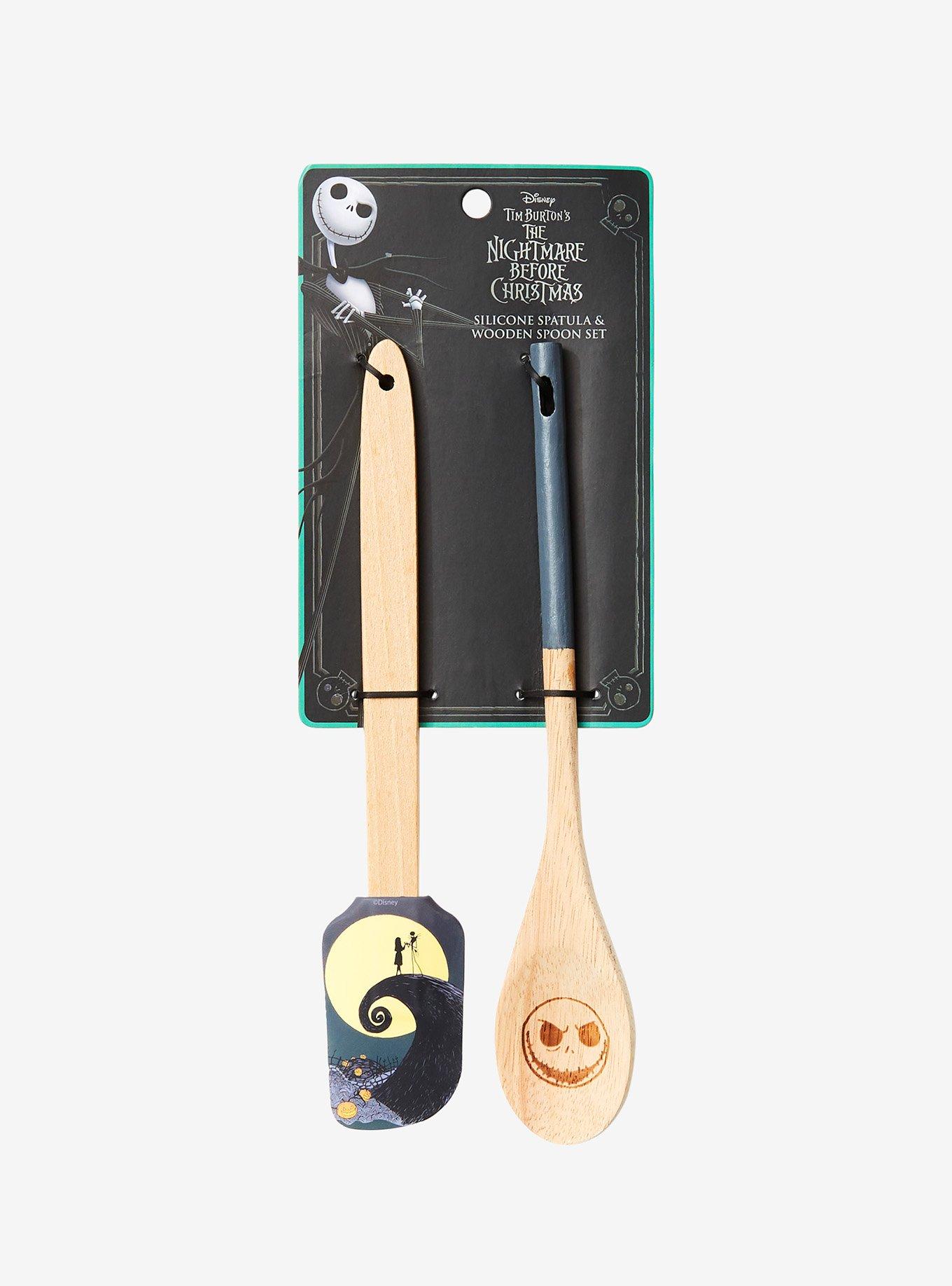 Disney The Nightmare Before Christmas Spiral Hill Spatula & Spoon Set, , alternate