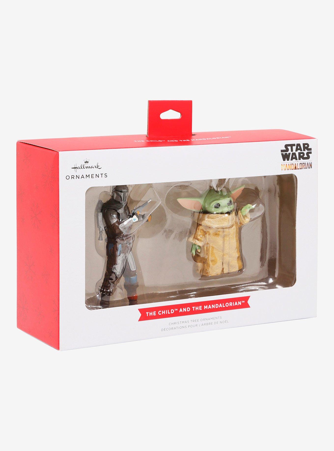 Star Wars The Mandalorian and The Child Ornament Set, , alternate
