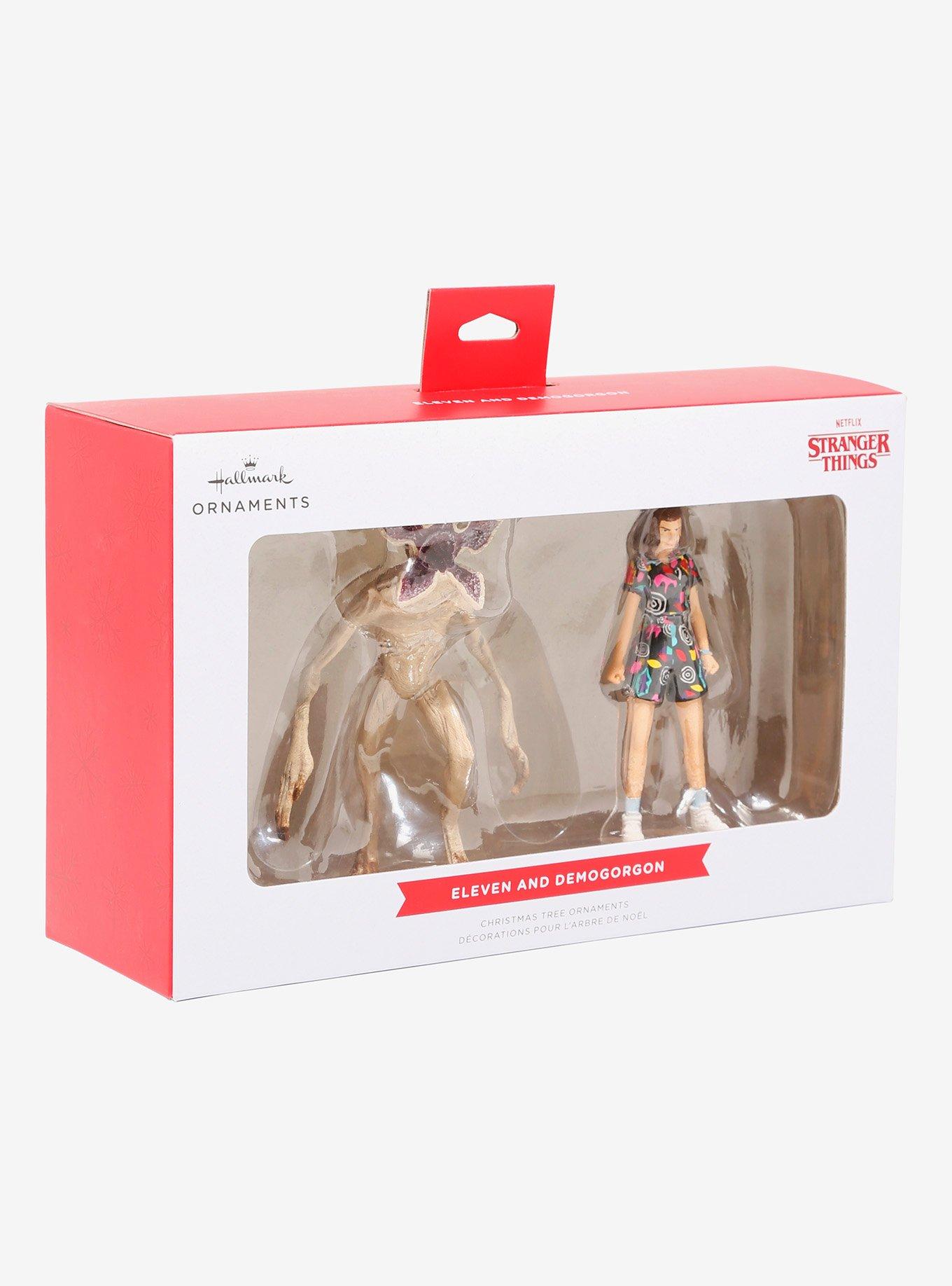 Stranger Things Eleven & Demogorgon Ornament Set, , alternate