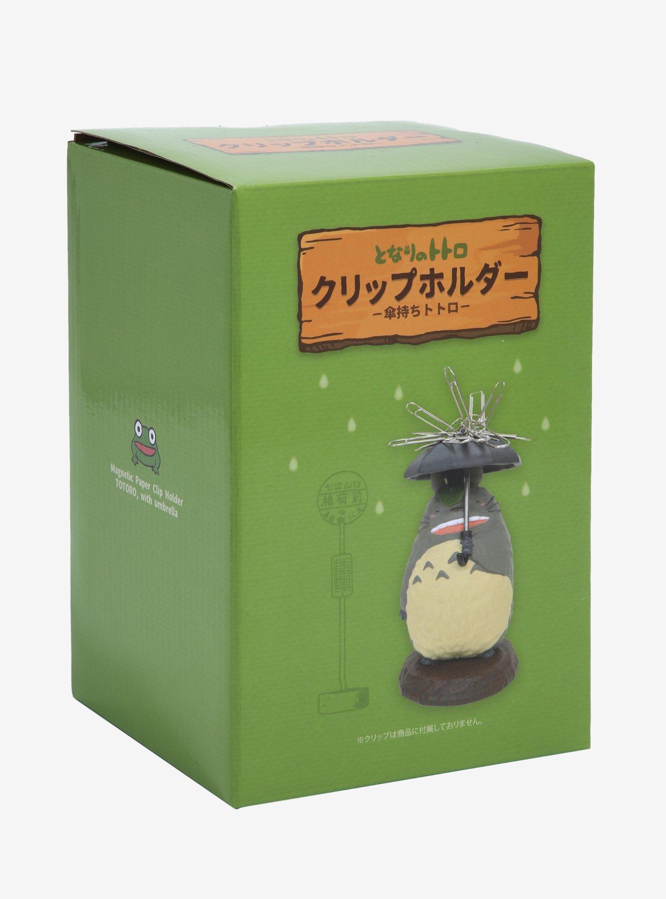 Studio Ghibli My Neighbor Totoro Totoro & Umbrella Magnetic Paper Clip Holder, , alternate