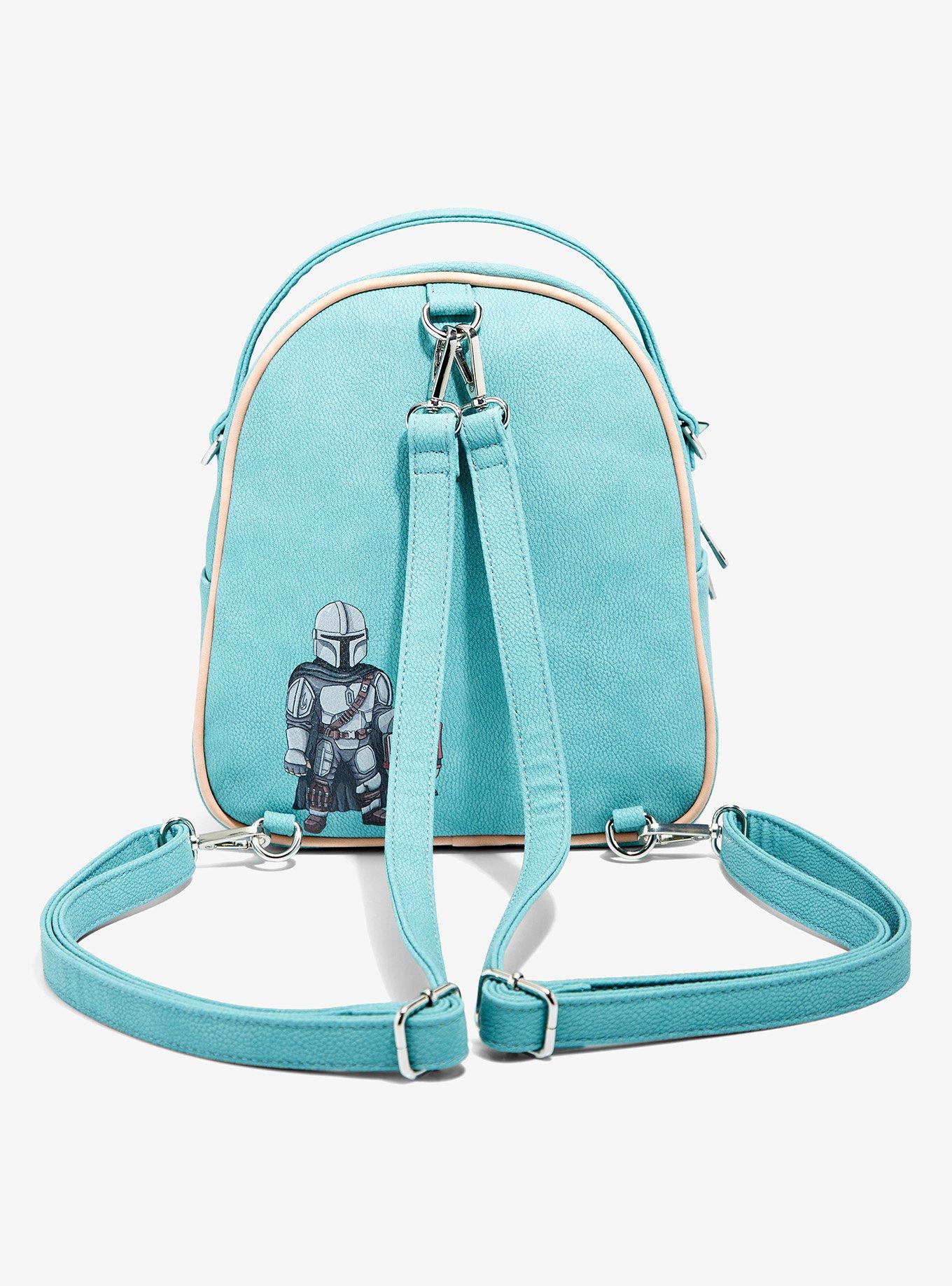 Star Wars The Mandalorian The Child in Jack-O'Lantern Mini Backpack - BoxLunch Exclusive, , alternate