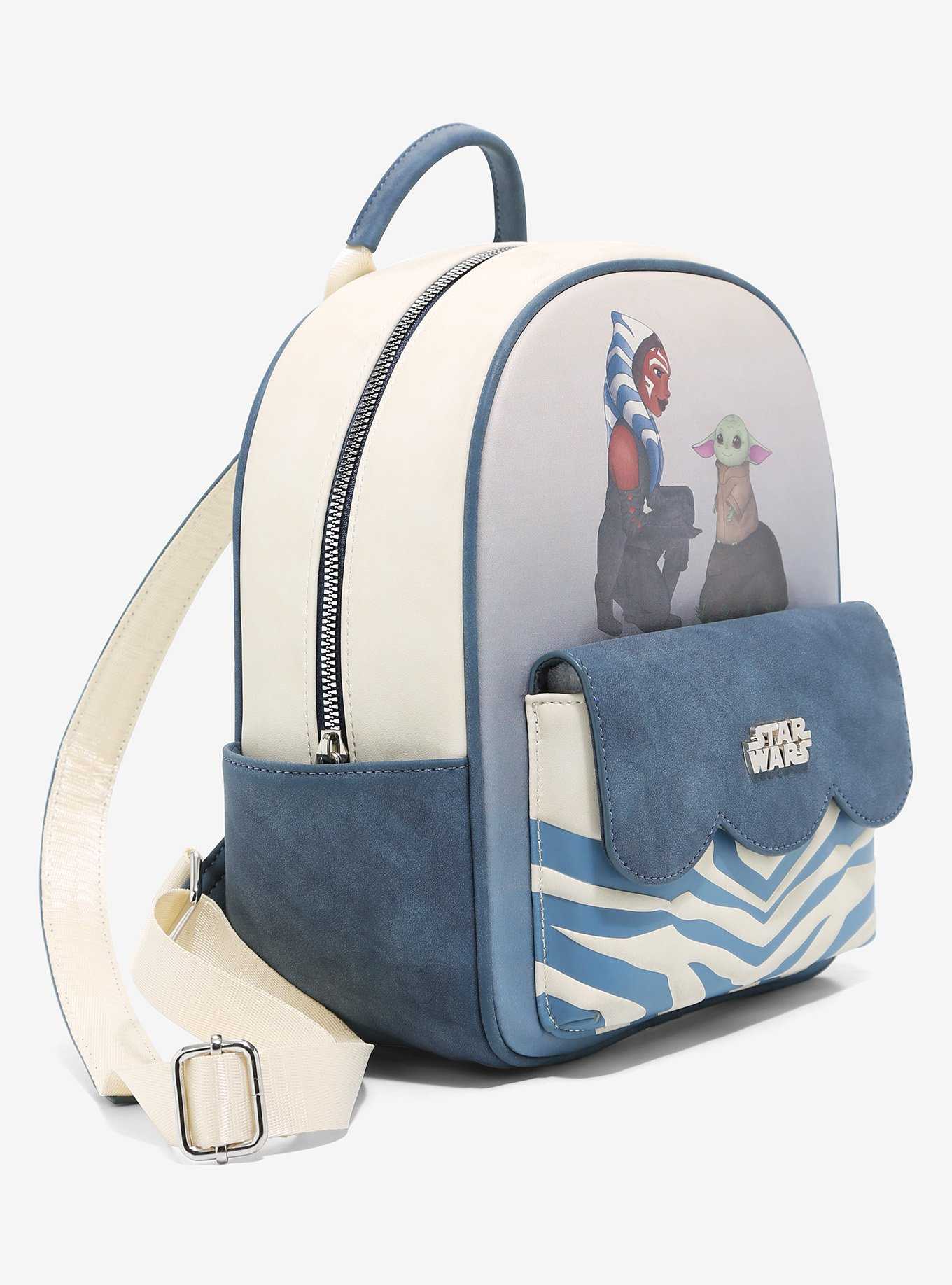 Star Wars The Mandalorian Ahsoka & Grogu Mini Backpack - BoxLunch Exclusive, , hi-res