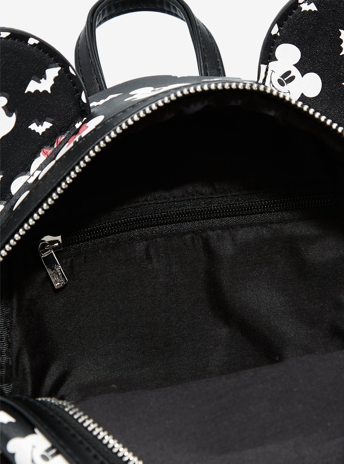 Loungefly Disney Mickey & Minnie Mouse Ghostly Glow-in-the-Dark Mini Backpack - BoxLunch Exclusive, , alternate