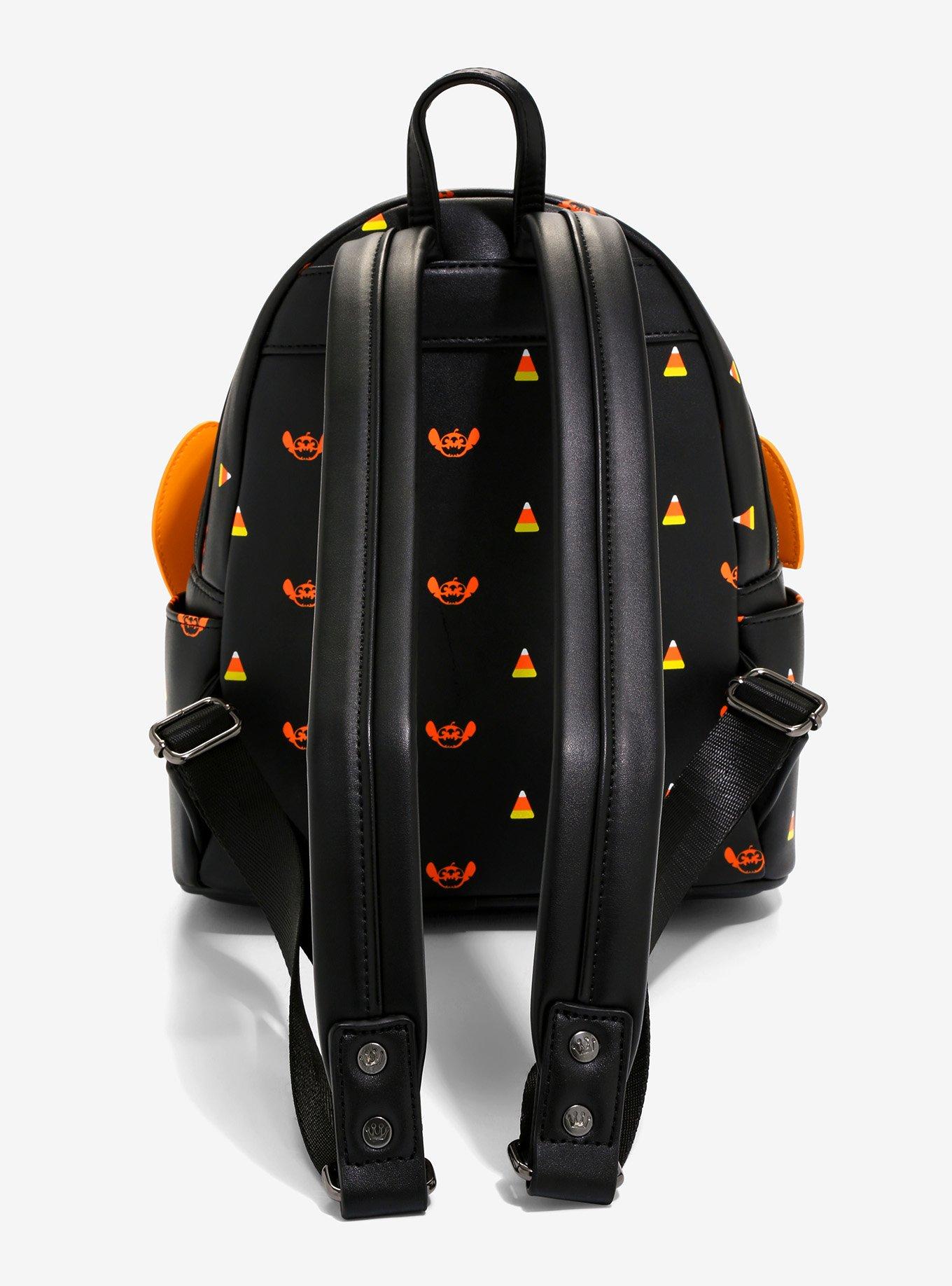 Loungefly Disney Lilo & Stitch Jack-o'-lantern Stitch Mini Backpack - BoxLunch Exclusive, , alternate