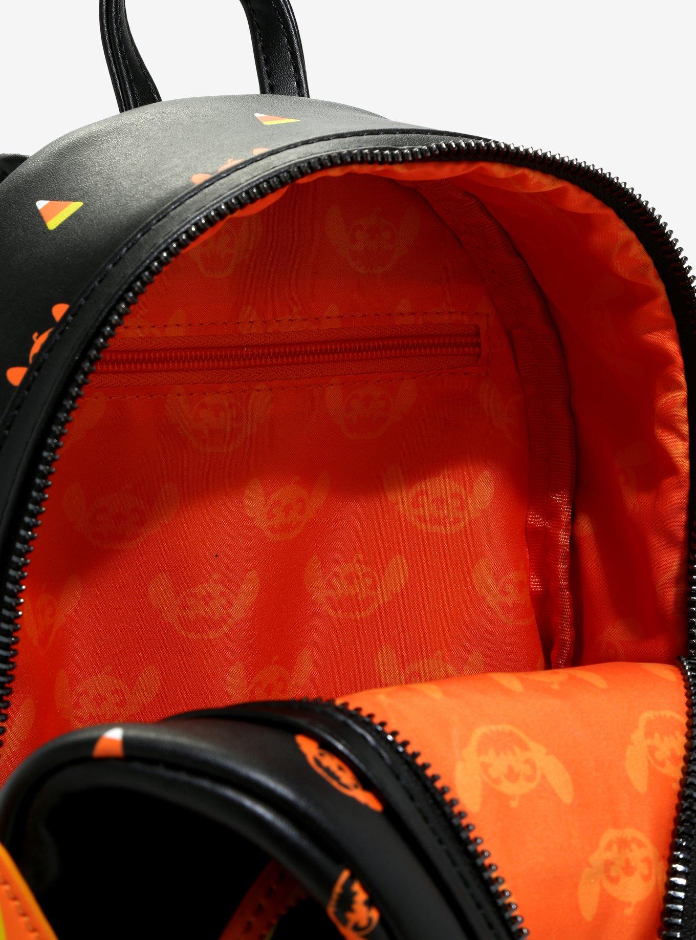 Loungefly Disney Lilo & Stitch Jack-o'-lantern Stitch Mini Backpack - BoxLunch Exclusive, , alternate