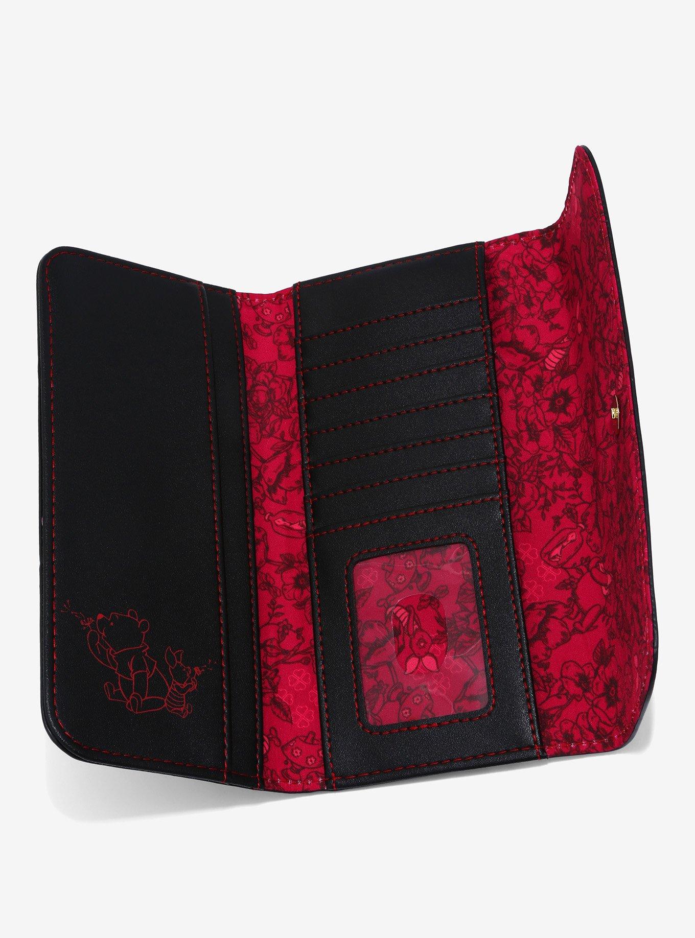 Loungefly Disney Winnie the Pooh Pooh & Piglet Floral Embroidered Wallet - BoxLunch Exclusive, , alternate