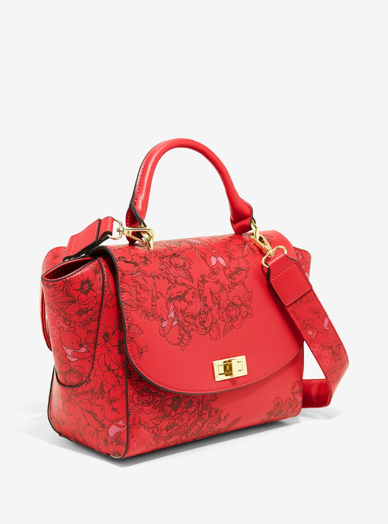 Loungefly Disney Winnie the Pooh Floral Handbag - BoxLunch Exclusive, , alternate