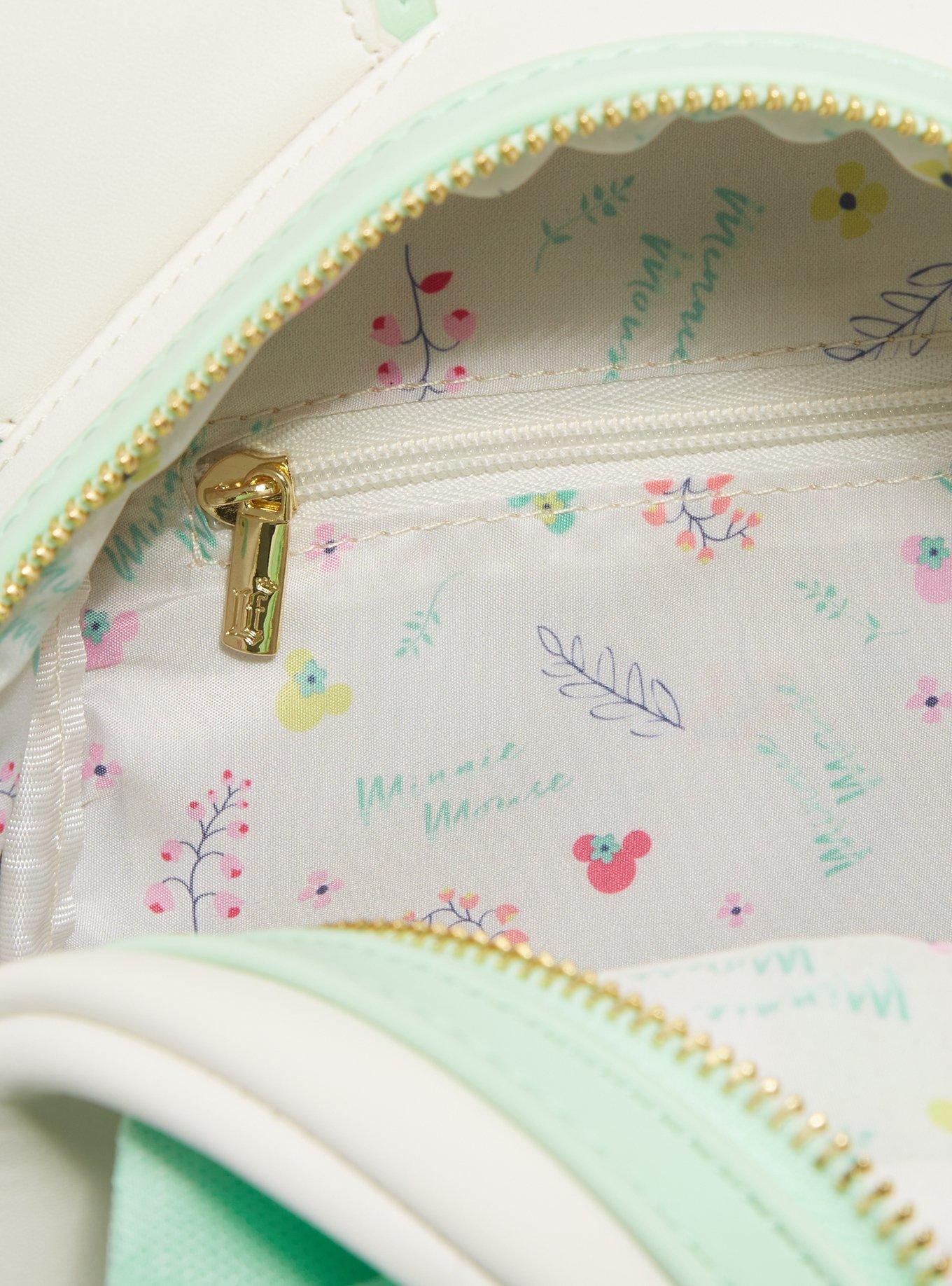 Loungefly Disney Minnie Mouse Pressed Flower Bow Mini Backpack - BoxLunch Exclusive, , alternate
